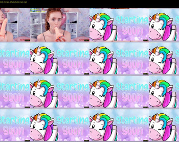 unicorngirls — 24 minute Chaturbate couple cam show recording, 720p, Feb 12, 2021