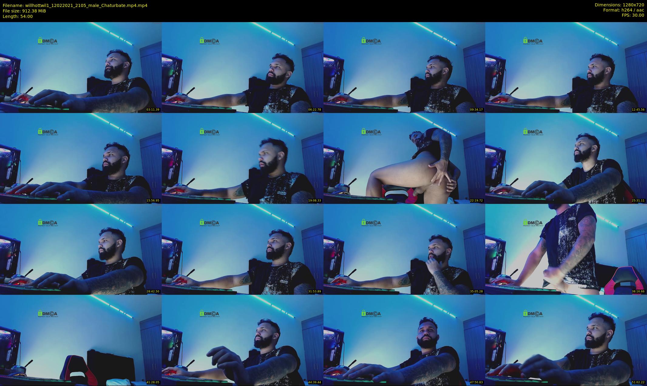 willhottwil1 — 54 minute Chaturbate couple cam show recording, 720p, Feb 12, 2021
