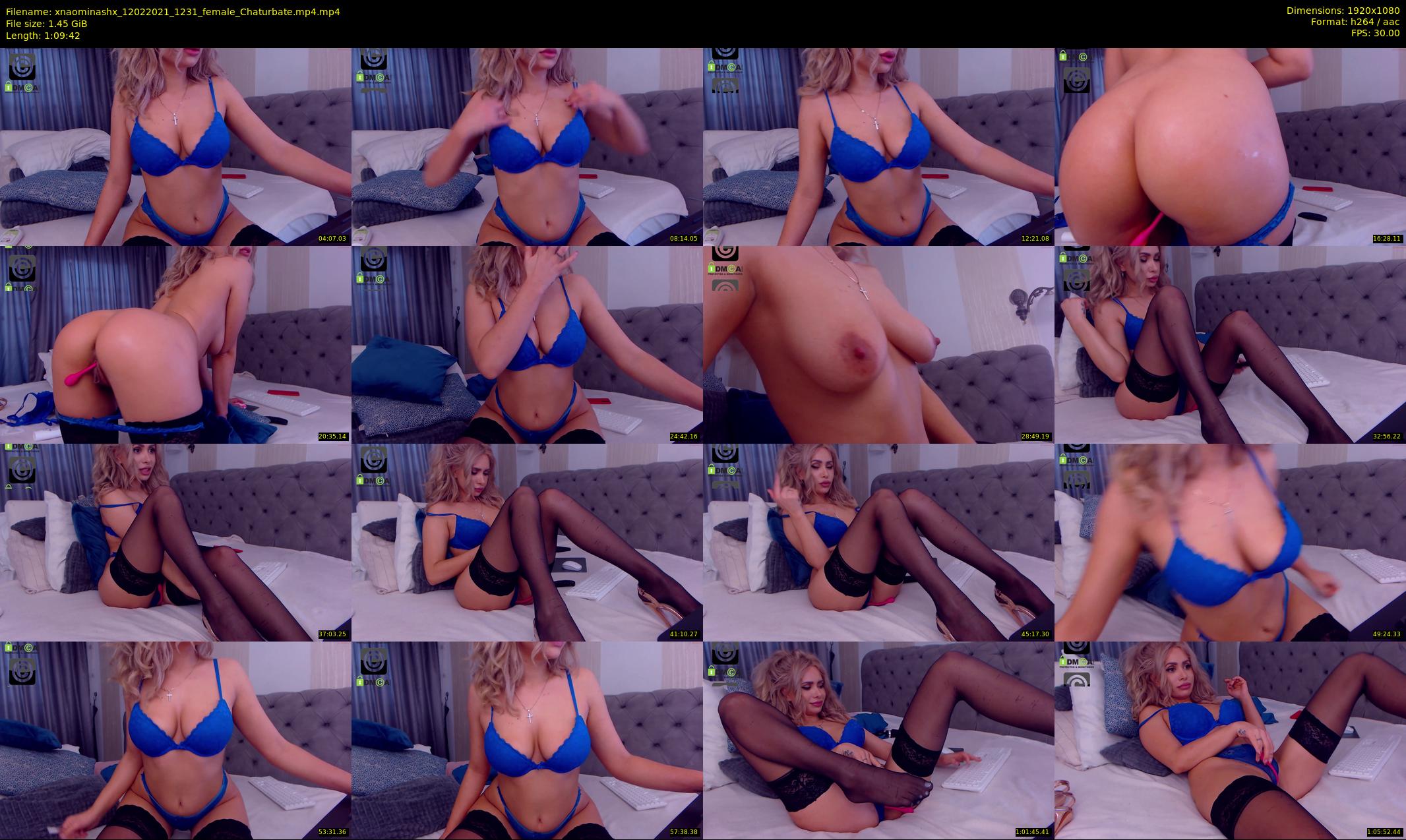 xnaominashx — 70 minute Chaturbate female cam show recording, 1080p, Feb 12, 2021