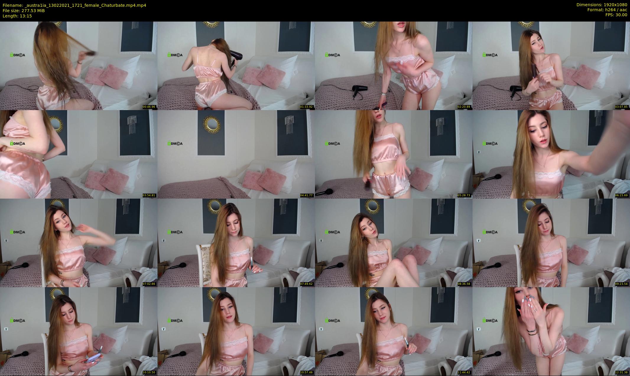 _austra1ia — 14 minute Chaturbate female cam show recording, 1080p, Feb 13, 2021