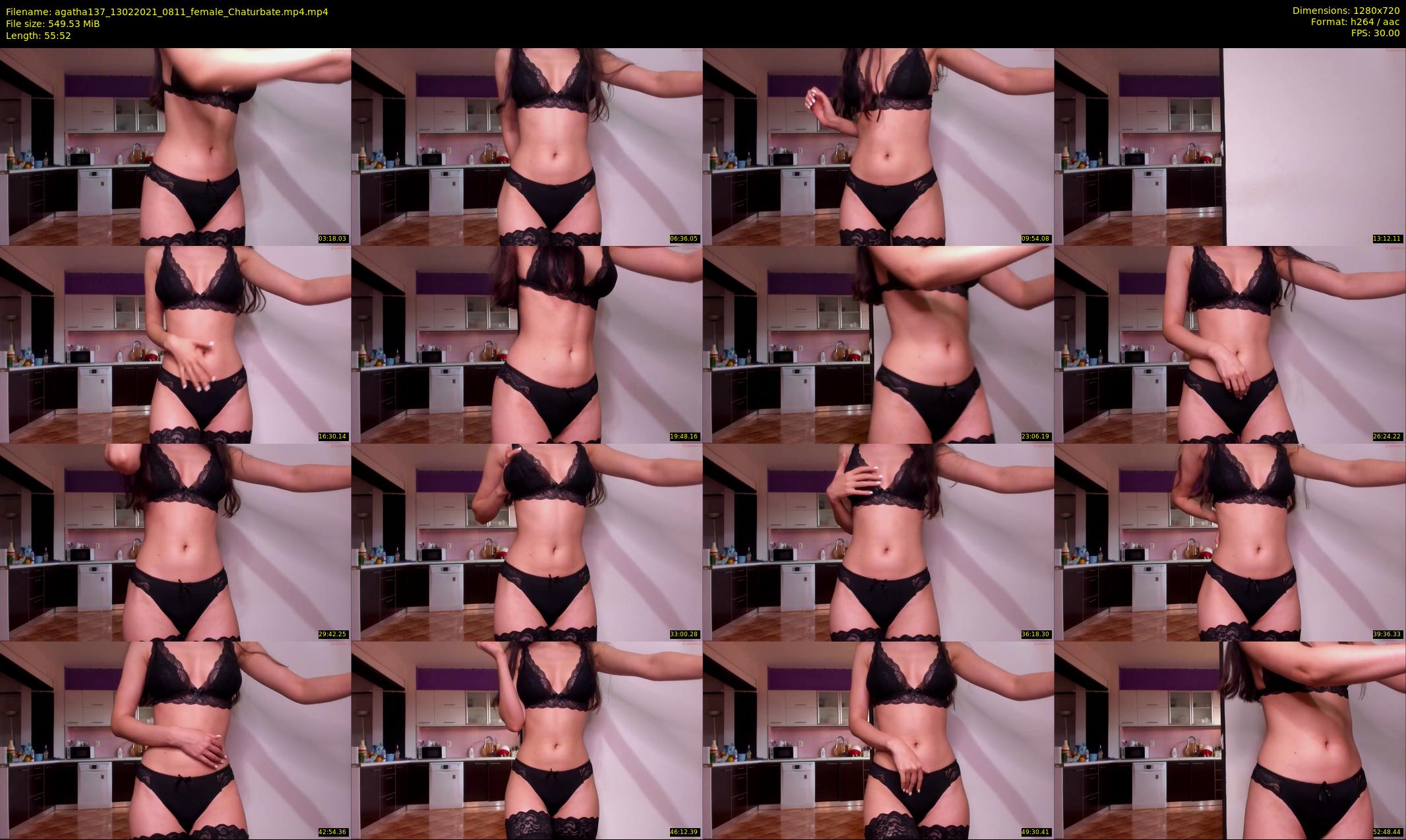 agatha137 — 56 minute Chaturbate female cam show recording, 720p, Feb 13, 2021