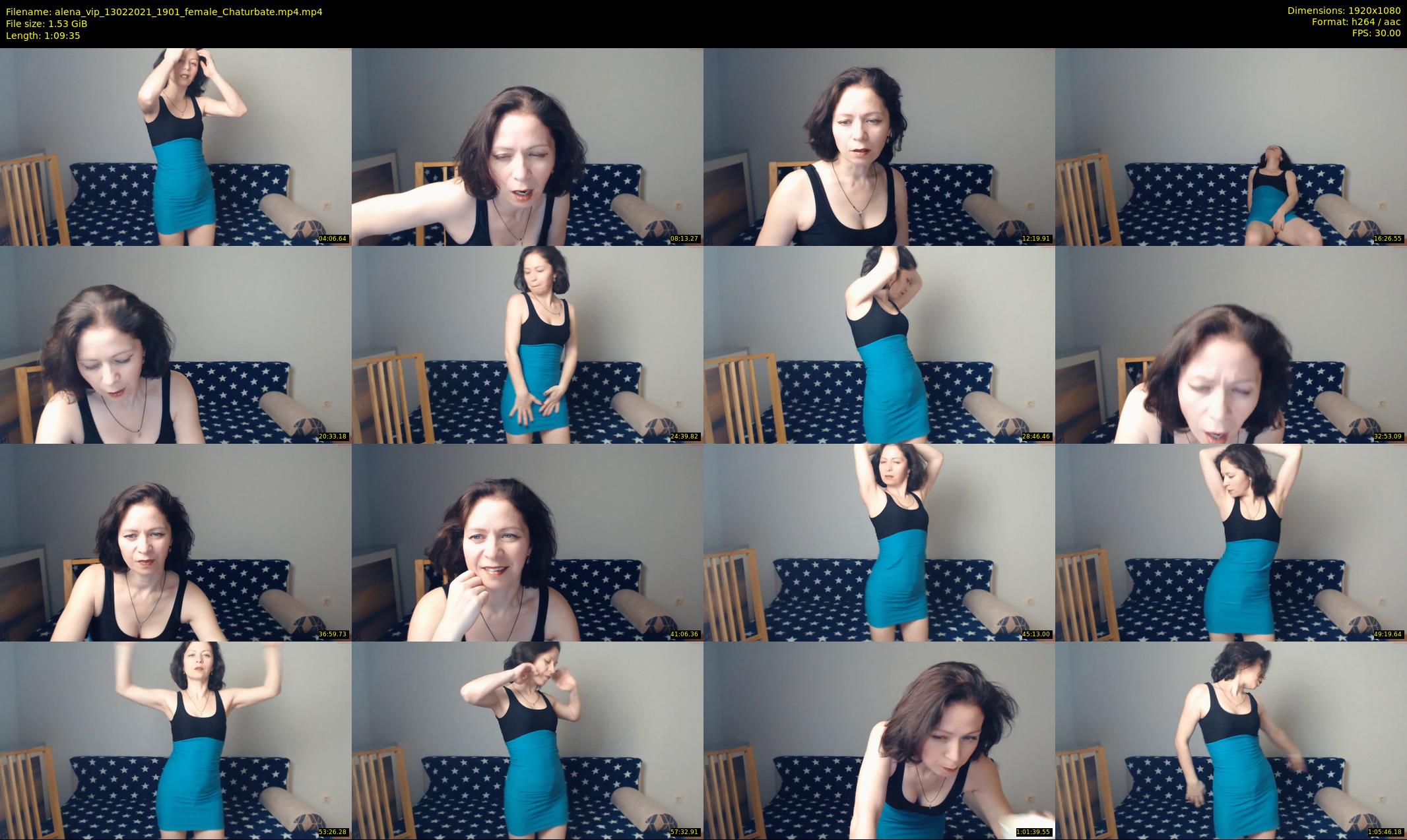 alena_vip — 70 minute Chaturbate female cam show recording, 1080p, Feb 13, 2021