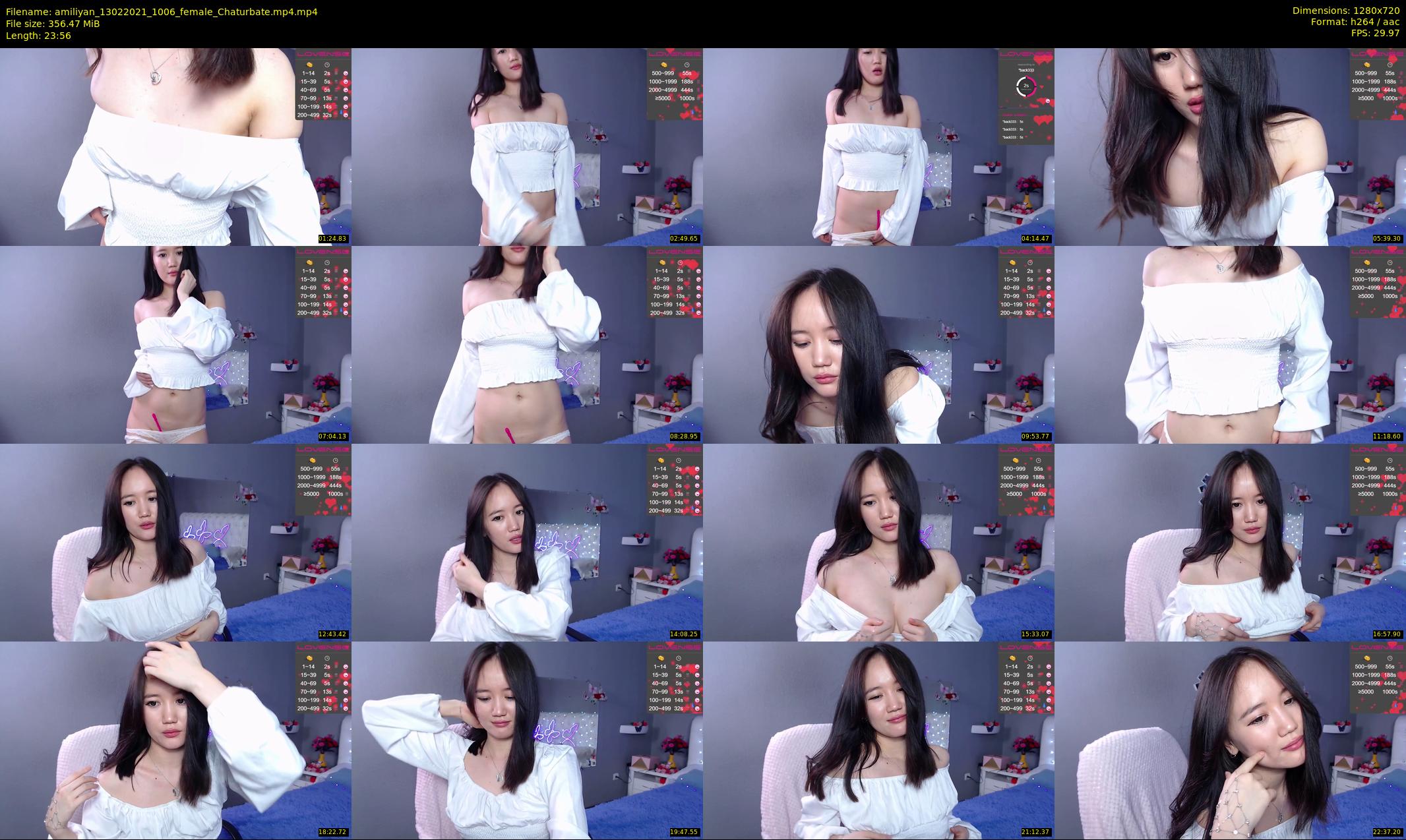 amiliyan — 24 minute Chaturbate female cam show recording, 720p, Feb 13, 2021