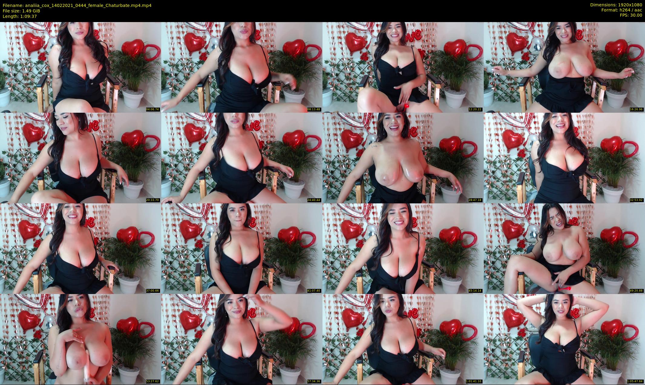 analiia_cox — 70 minute Chaturbate female cam show recording, 1080p, Feb 14, 2021