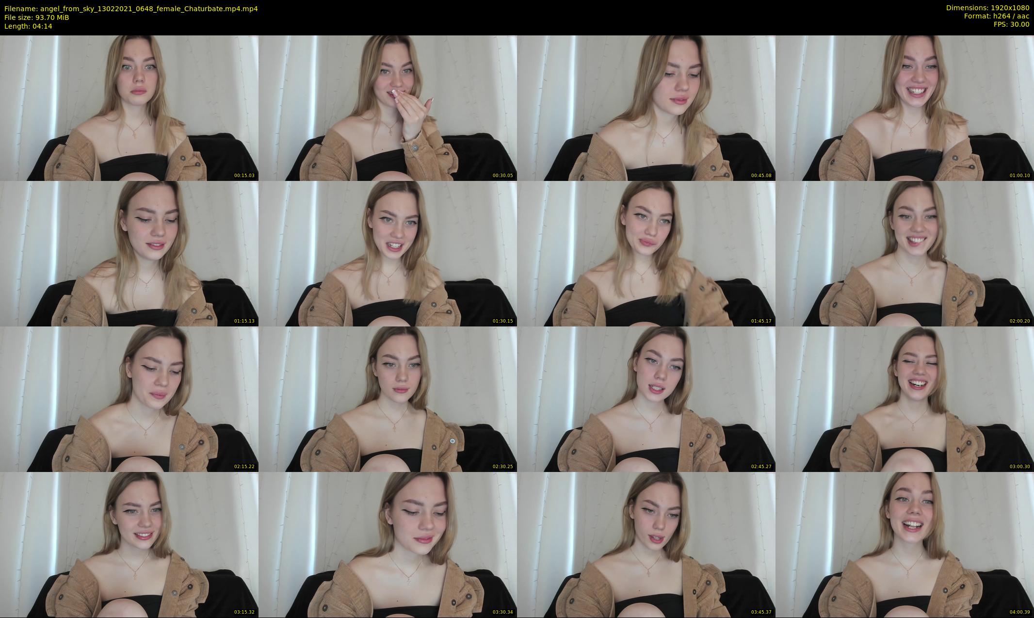 angel_from_sky — 5 minute Chaturbate female cam show recording, 1080p, Feb 13, 2021
