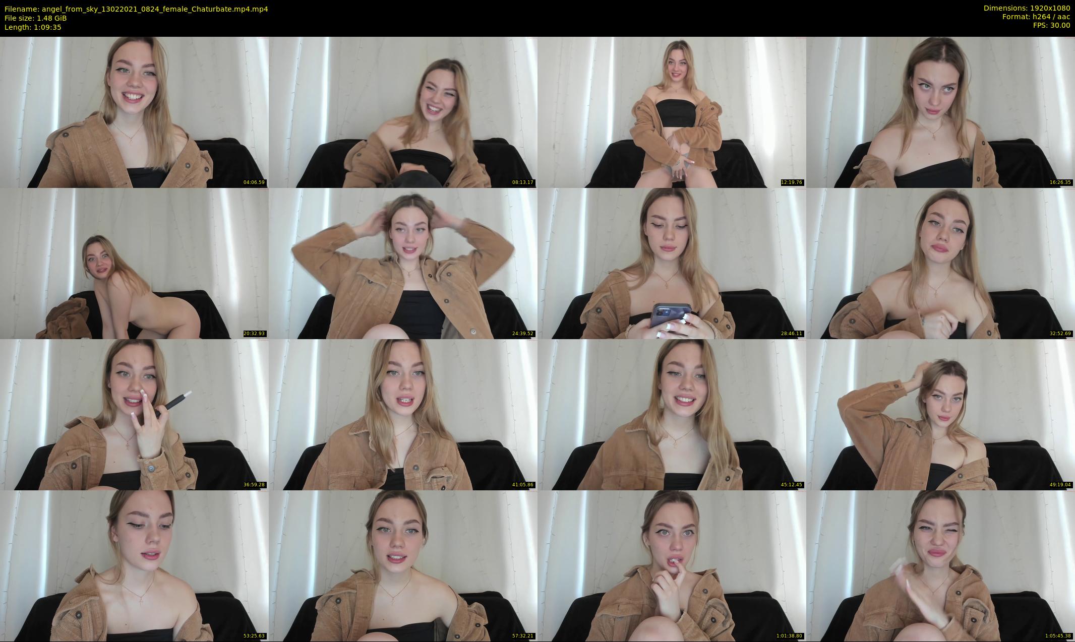 angel_from_sky — 70 minute Chaturbate female cam show recording, 1080p, Feb 13, 2021