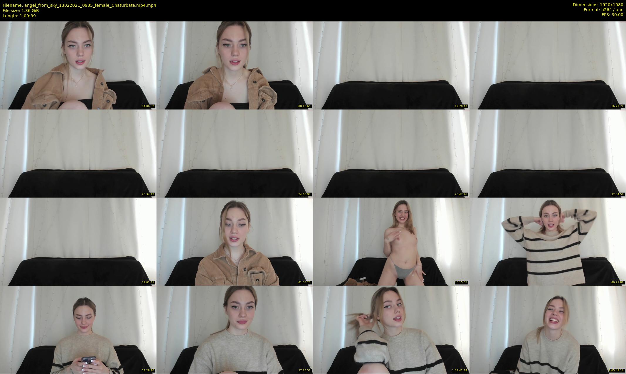 angel_from_sky — 70 minute Chaturbate female cam show recording, 1080p, Feb 13, 2021