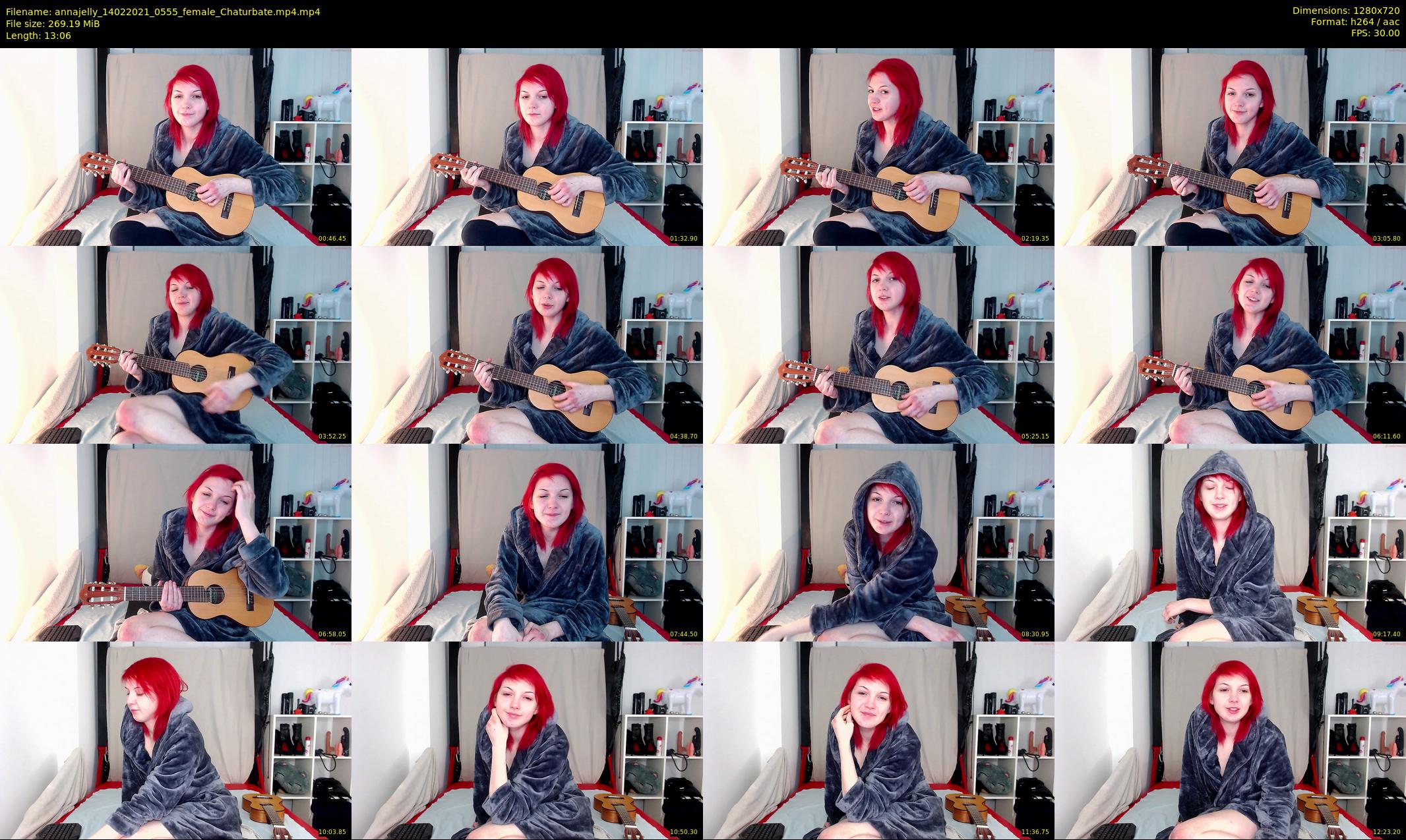annajelly — 14 minute Chaturbate couple cam show recording, 720p, Feb 14, 2021
