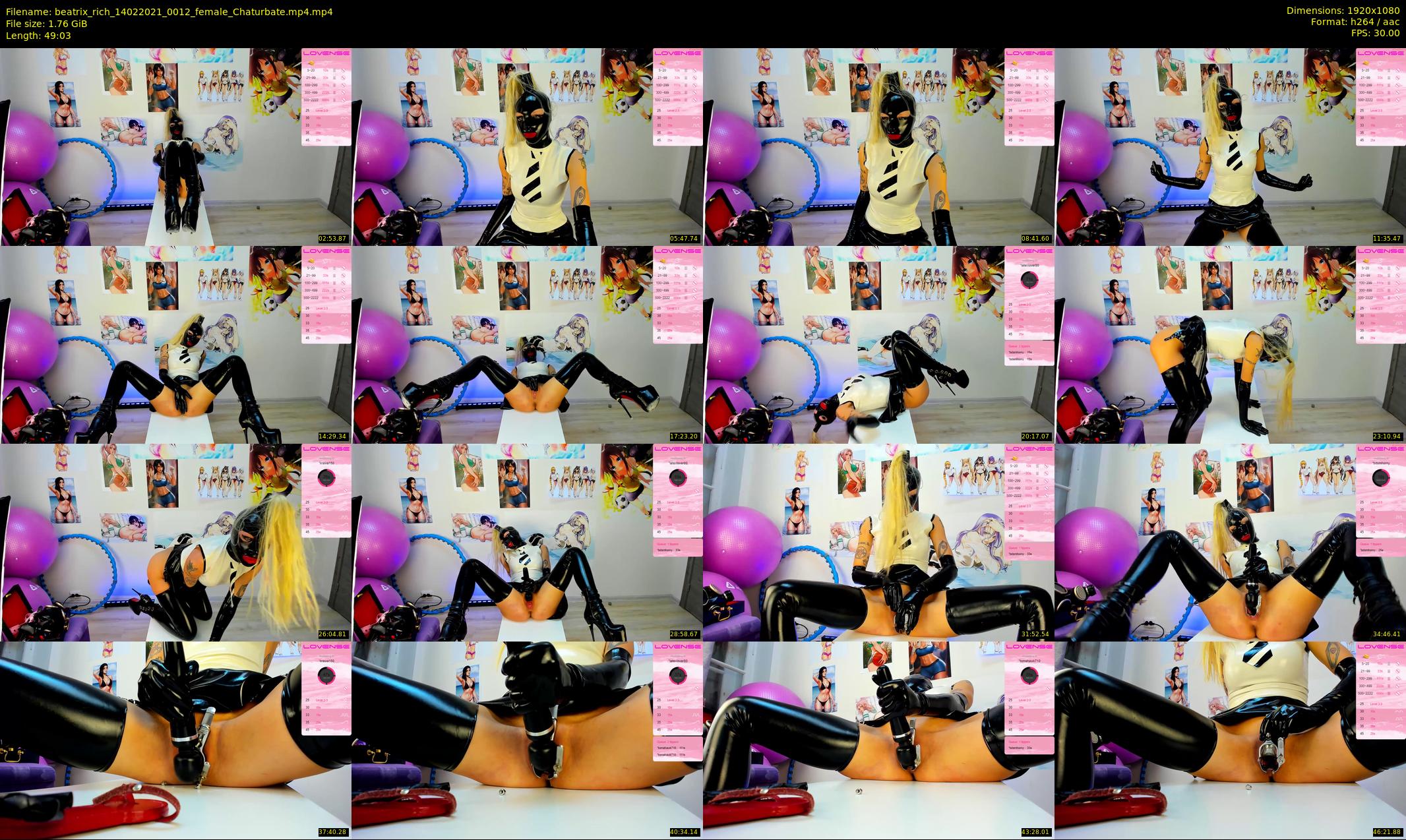 beatrix_rich — 50 minute Chaturbate female cam show recording, 1080p, Feb 14, 2021