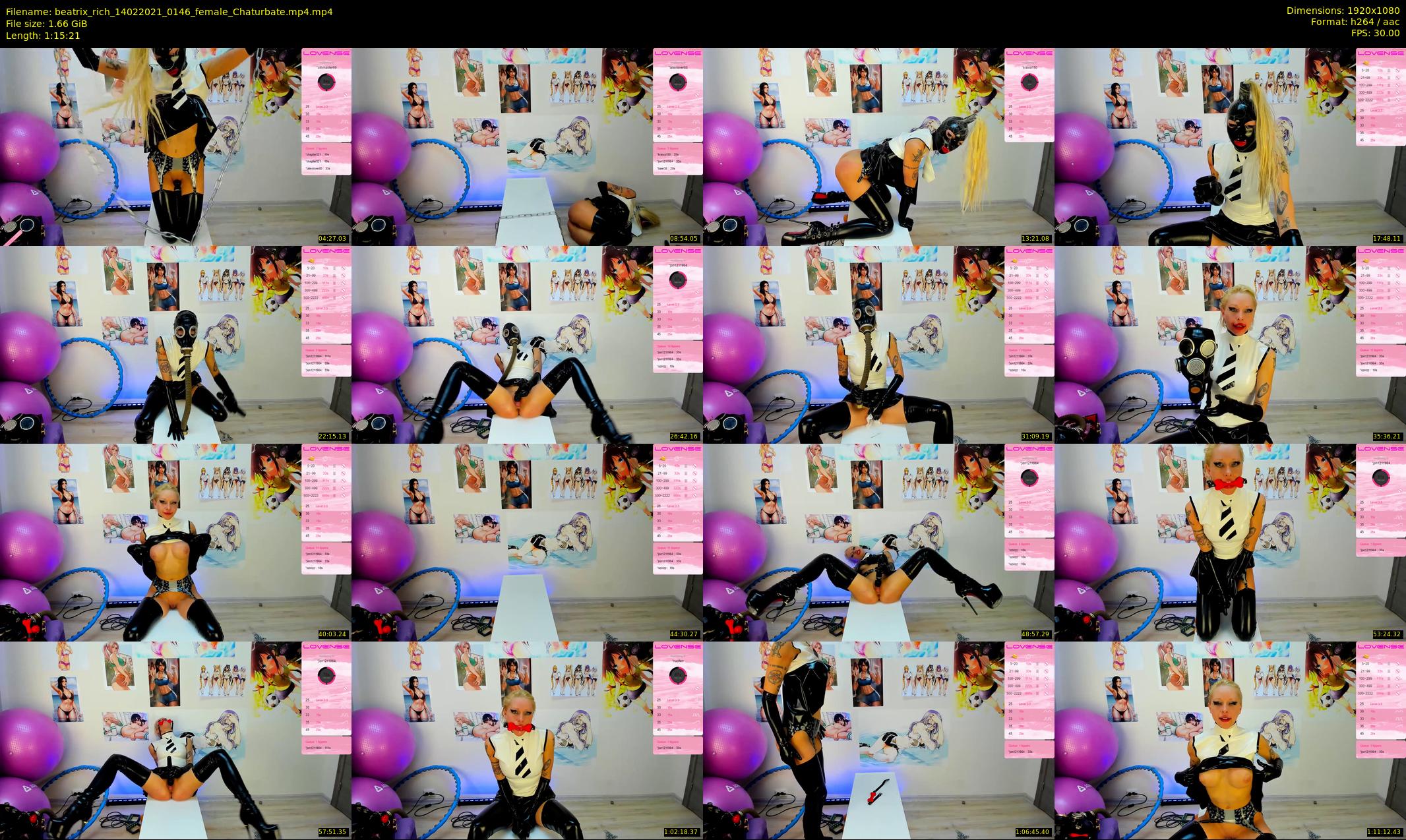 beatrix_rich — 76 minute Chaturbate female cam show recording, 1080p, Feb 14, 2021