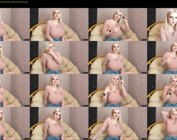blondiebetsy — 12 minute Chaturbate female cam show recording, 1080p, Feb 13, 2021