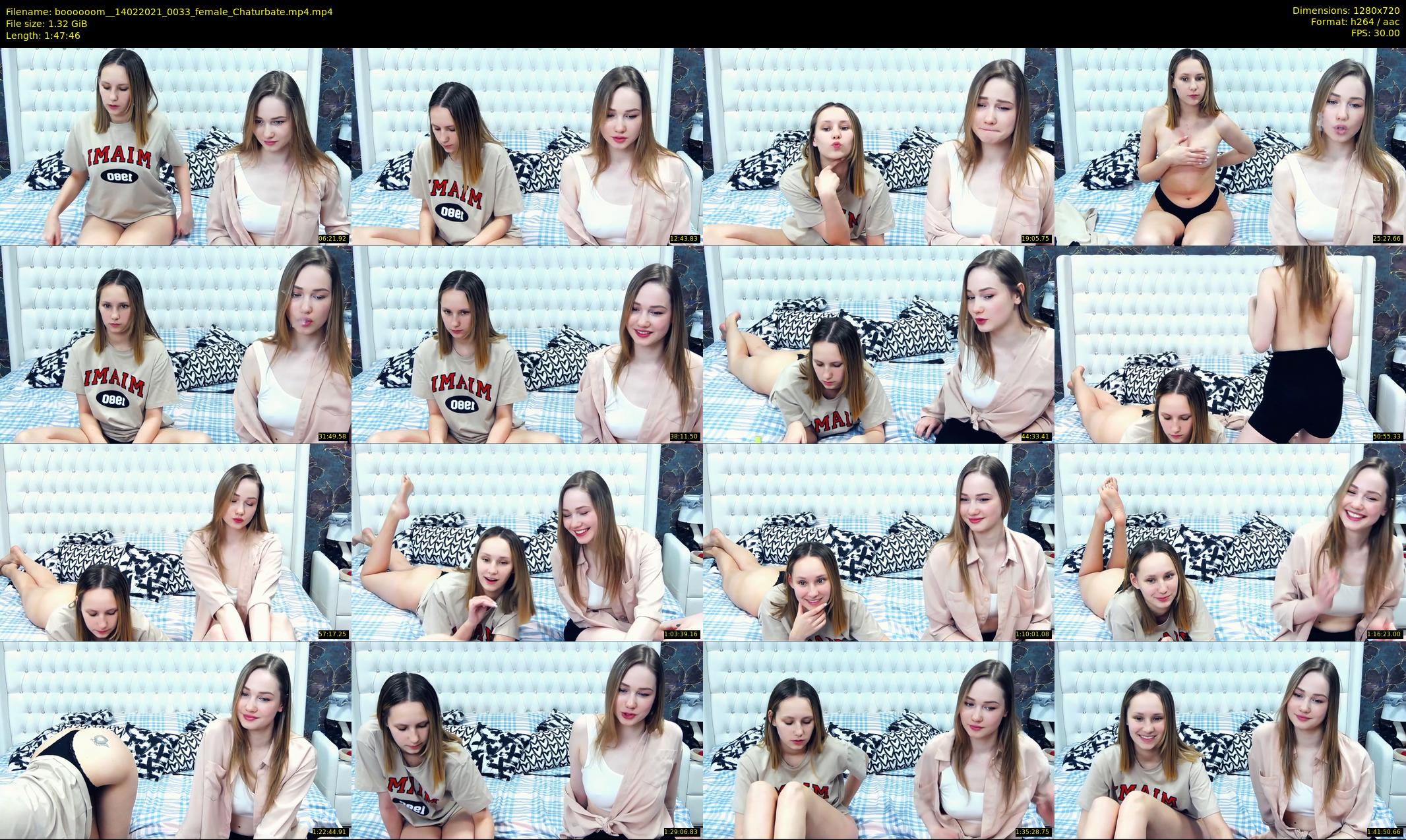 boooooom_ — 108 minute Chaturbate female cam show recording, 720p, Feb 14, 2021