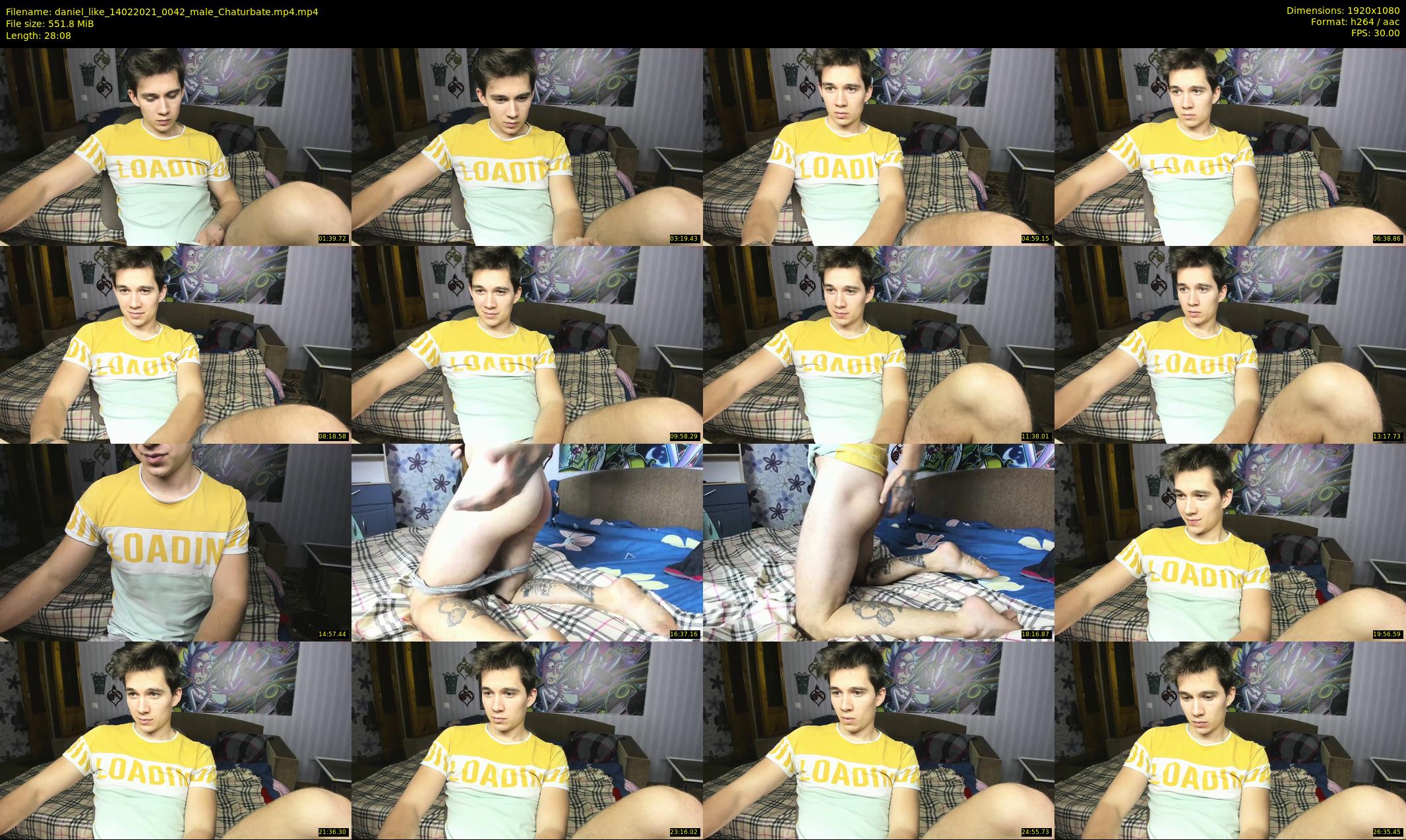 daniel_like — 29 minute Chaturbate male cam show recording, 1080p, Feb 14, 2021