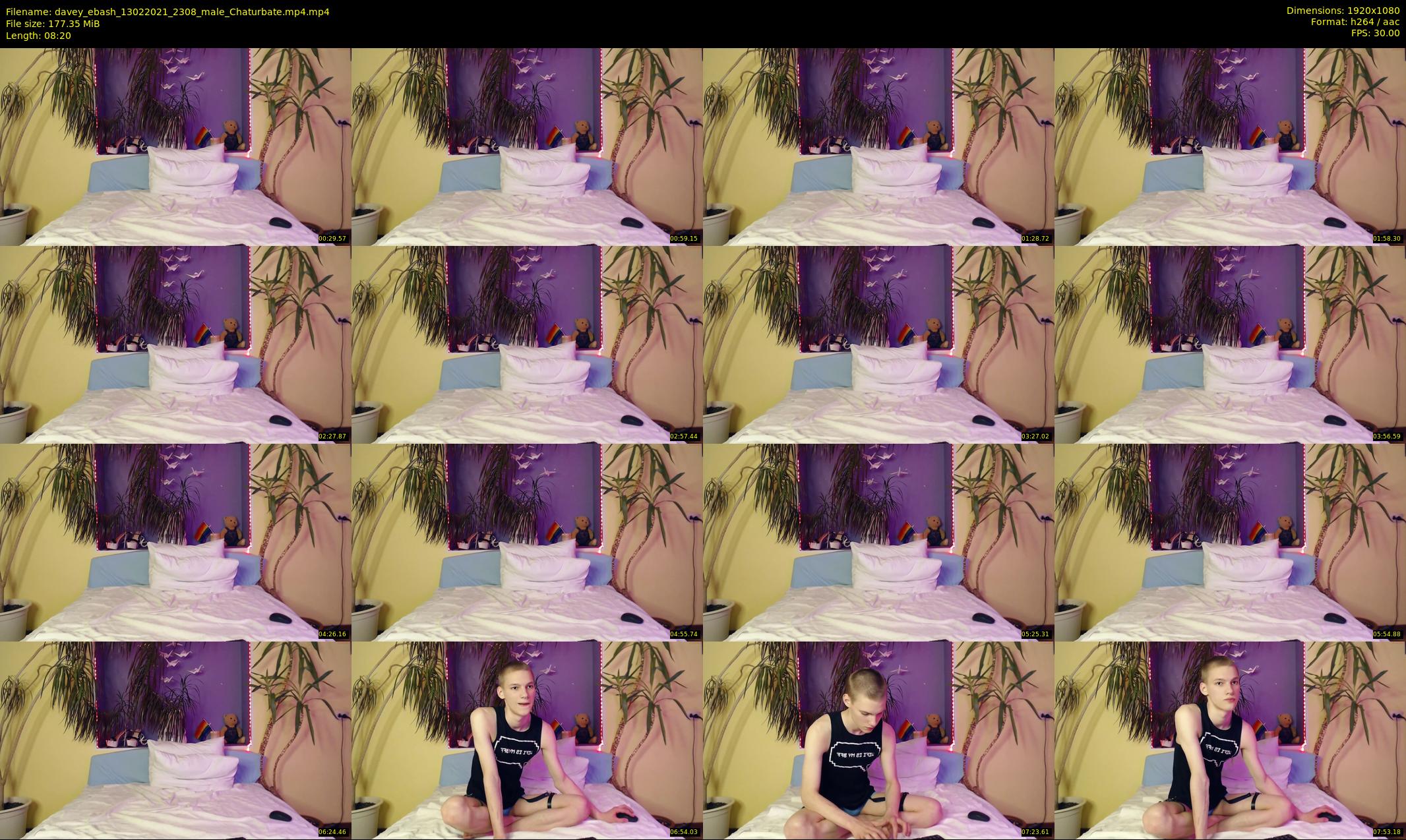 davey_ebash — 9 minute Chaturbate male cam show recording, 1080p, Feb 13, 2021