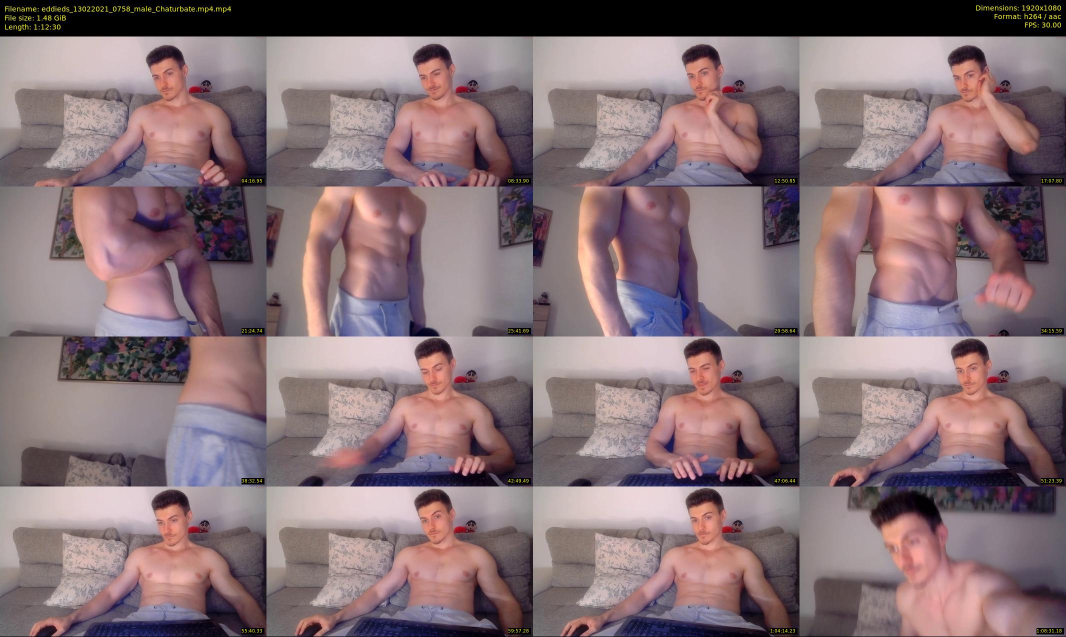 eddieds — 73 minute Chaturbate male cam show recording, 1080p, Feb 13, 2021