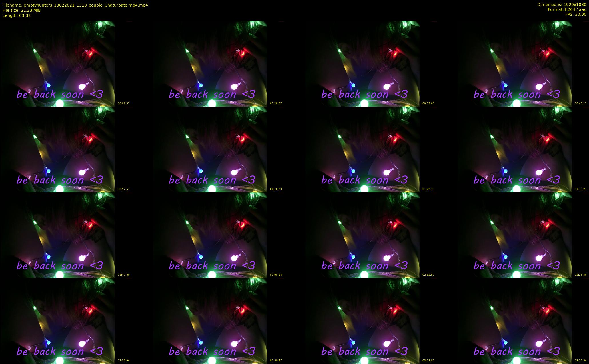 emptyhunters — 4 minute Chaturbate couple cam show recording, 1080p, Feb 13, 2021