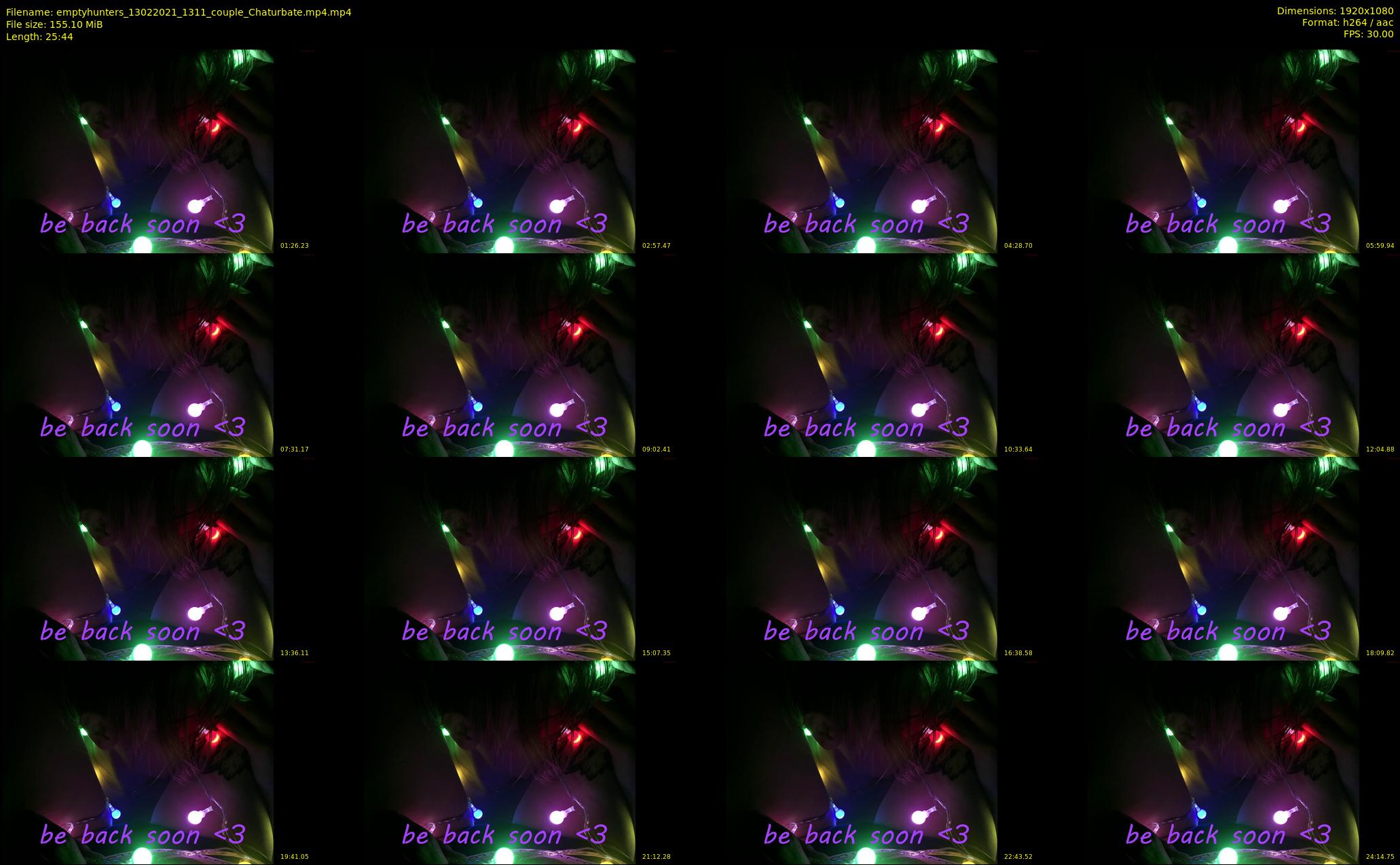 emptyhunters — 26 minute Chaturbate couple cam show recording, 1080p, Feb 13, 2021