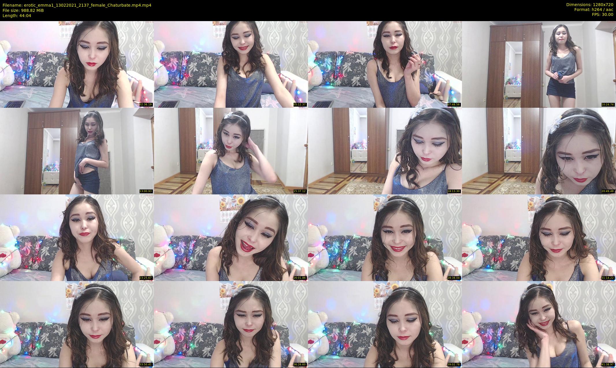 erotic_emma1 — 45 minute Chaturbate female cam show recording, 720p, Feb 13, 2021