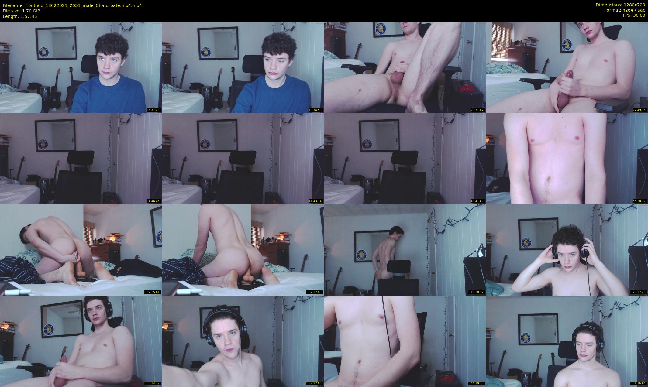 ironthud — 118 minute Chaturbate male cam show recording, 720p, Feb 13, 2021