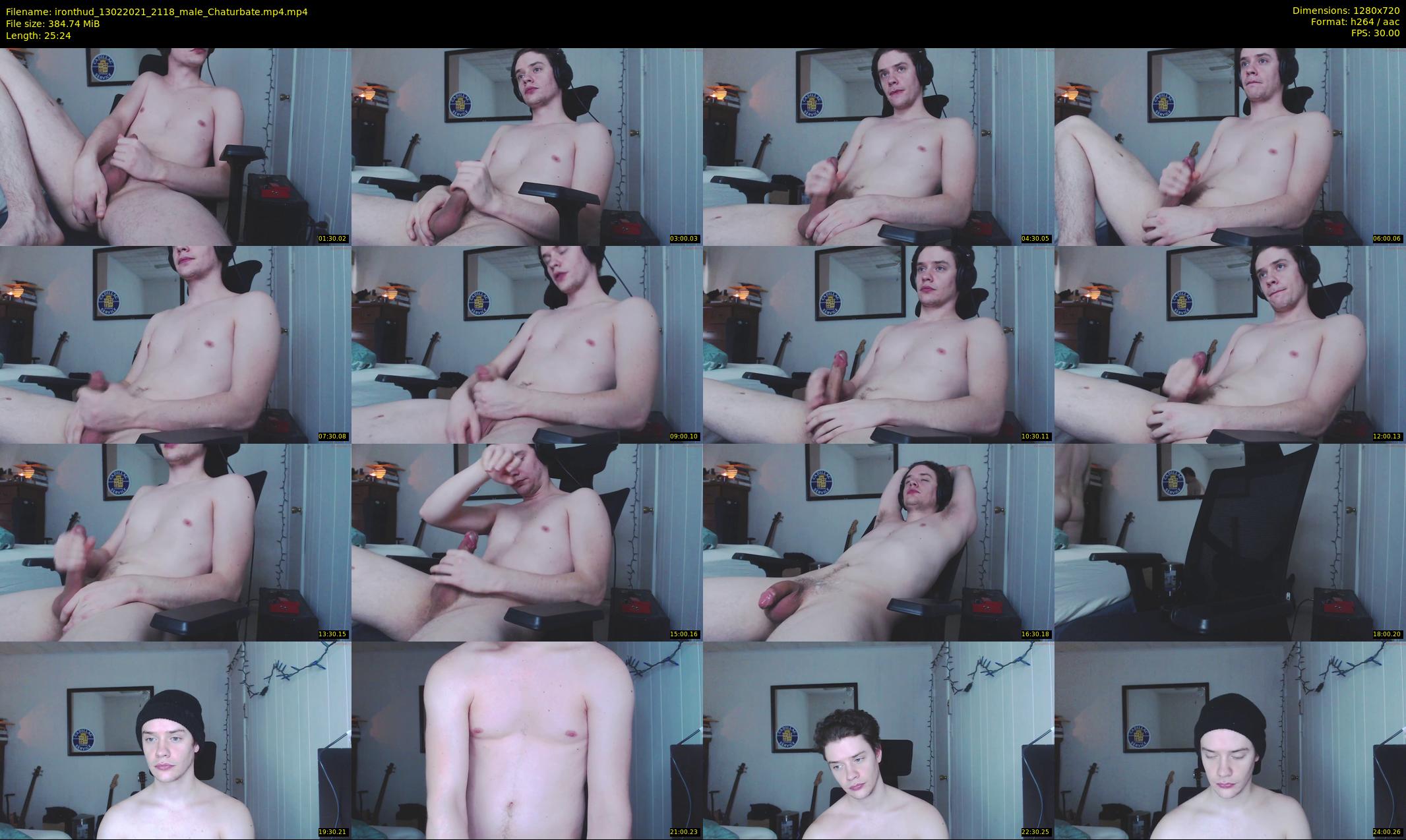ironthud — 26 minute Chaturbate male cam show recording, 720p, Feb 13, 2021