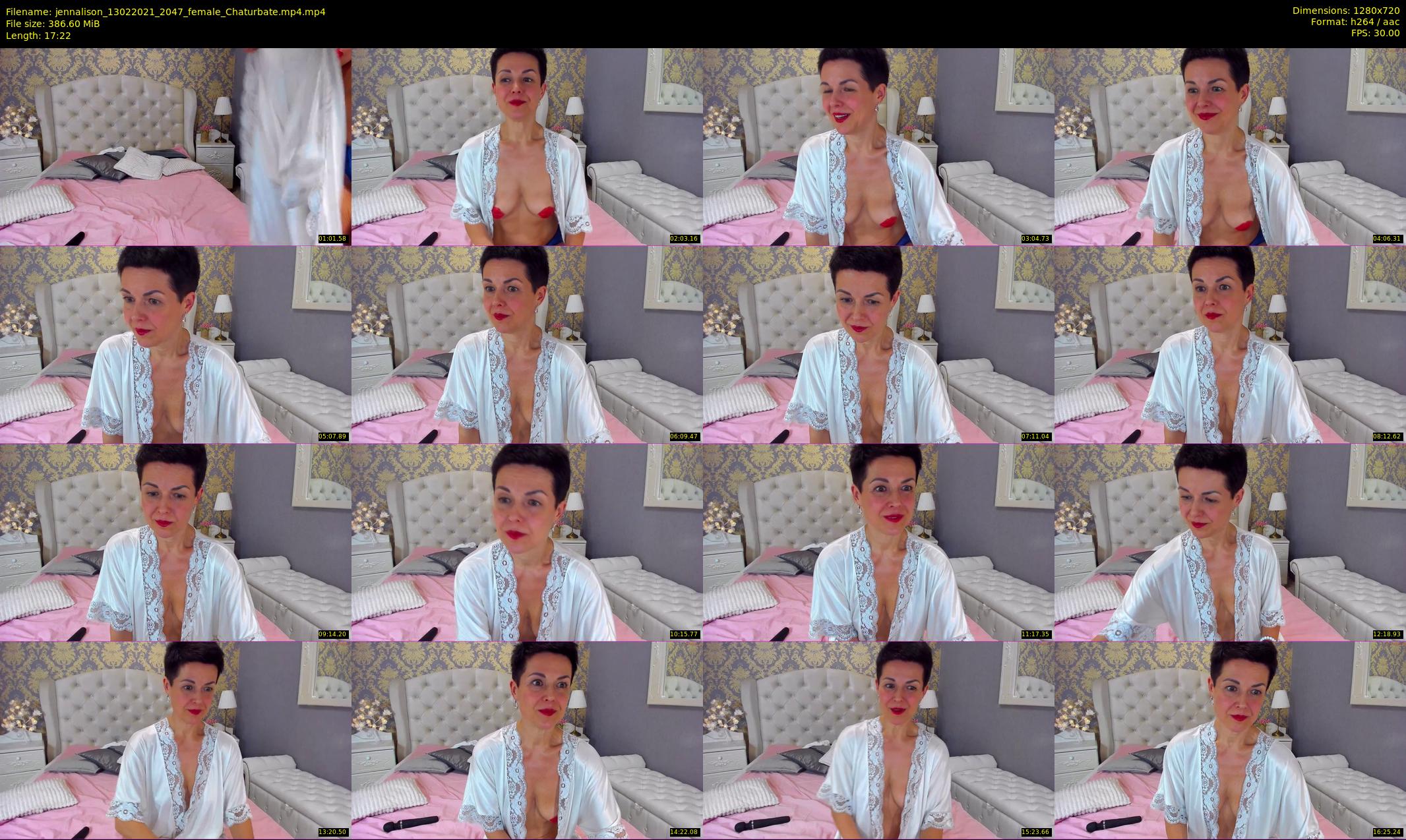 jennalison — 18 minute Chaturbate female cam show recording, 720p, Feb 13, 2021