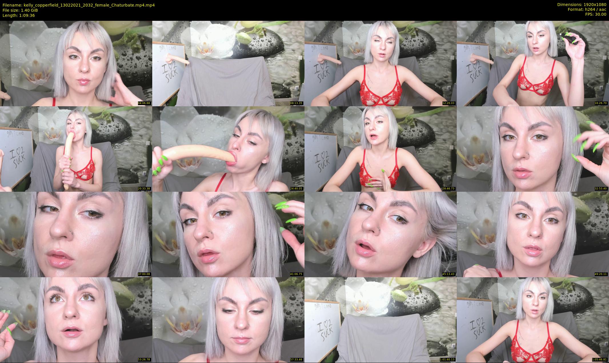 kelly_copperfield — 70 minute Chaturbate female cam show recording, 1080p, Feb 13, 2021