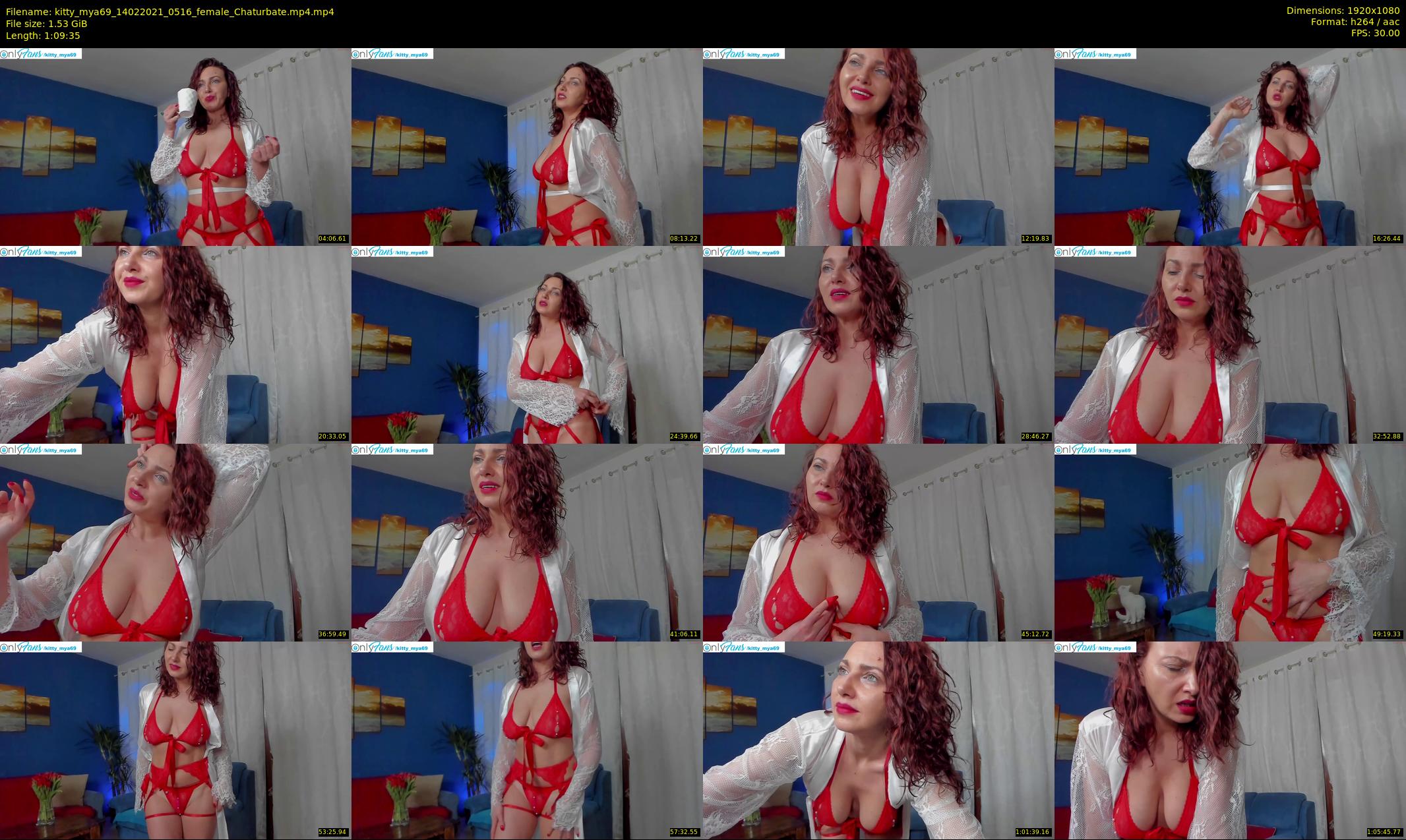 kitty_mya69 — 70 minute Chaturbate female cam show recording, 1080p, Feb 14, 2021