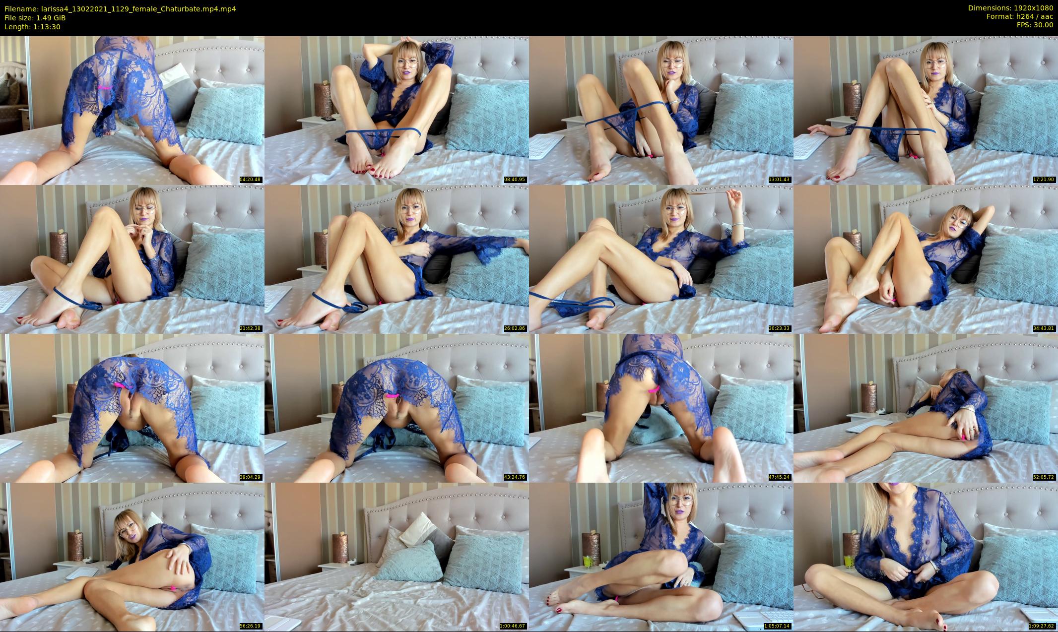 larissa4 — 74 minute Chaturbate female cam show recording, 1080p, Feb 13, 2021