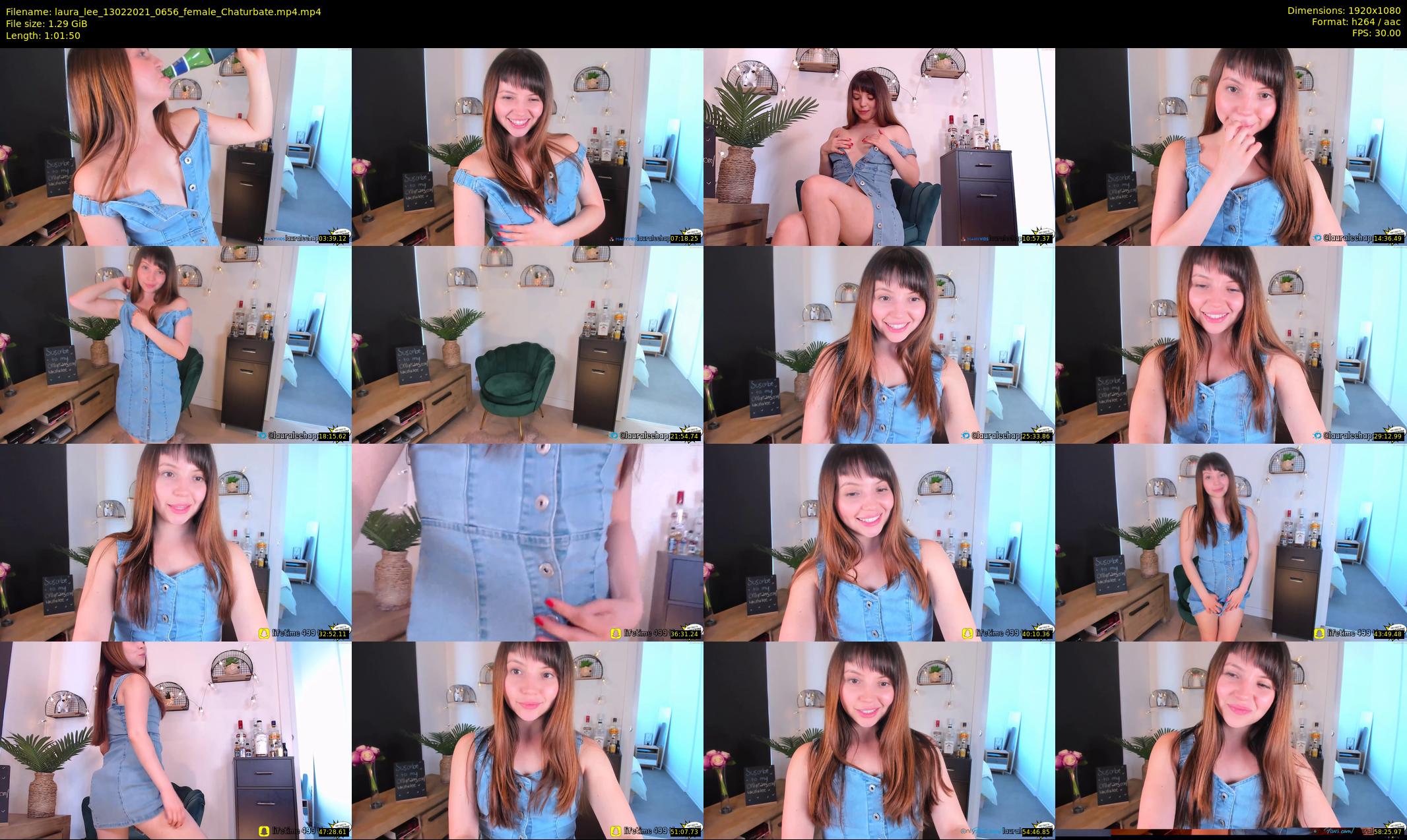 laura_lee — 62 minute Chaturbate female cam show recording, 1080p, Feb 13, 2021