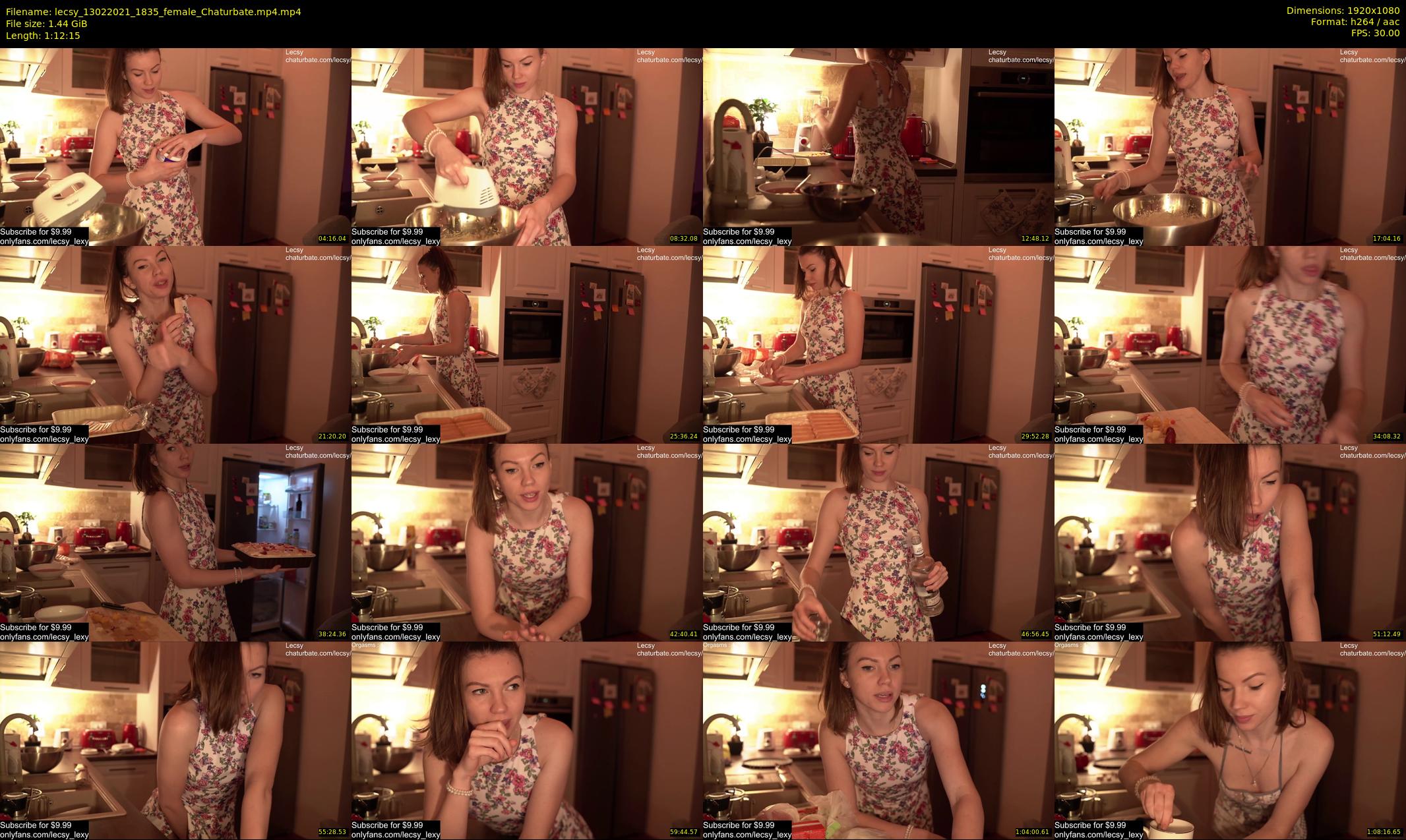 lecsy — 73 minute Chaturbate female cam show recording, 1080p, Feb 13, 2021