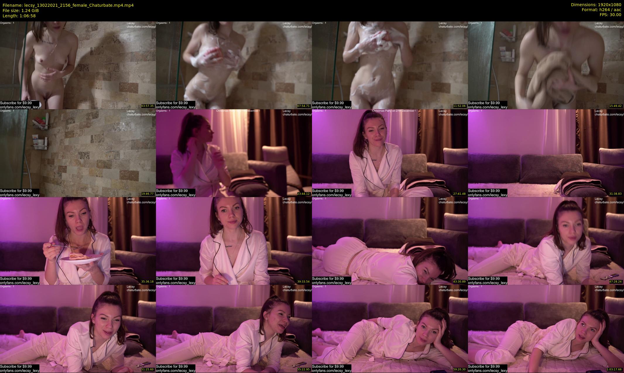 lecsy — 67 minute Chaturbate female cam show recording, 1080p, Feb 13, 2021