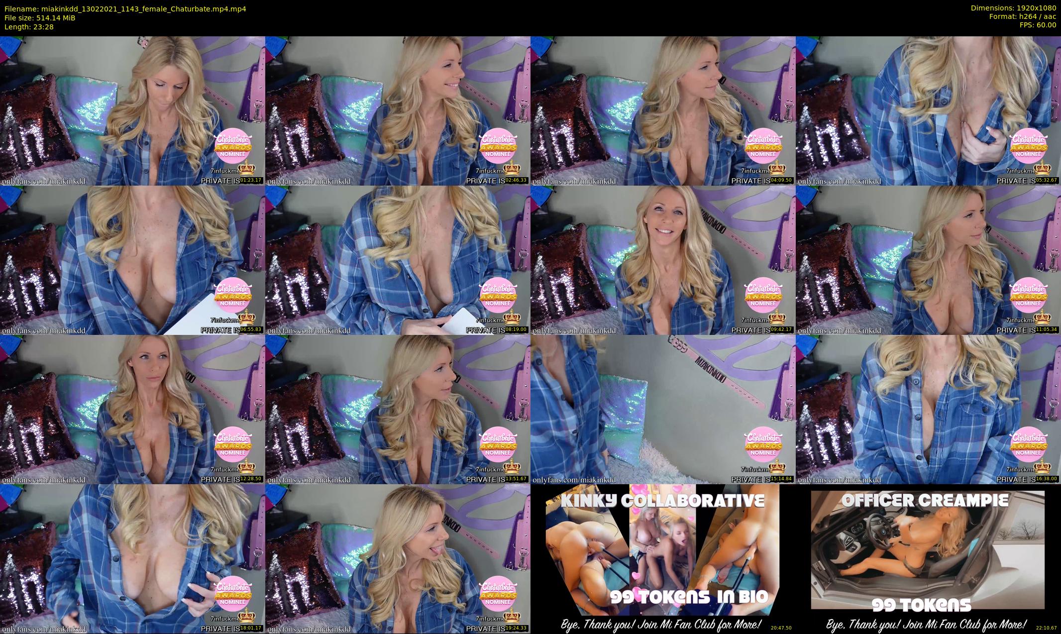 miakinkdd — 24 minute Chaturbate female cam show recording, 1080p, Feb 13, 2021