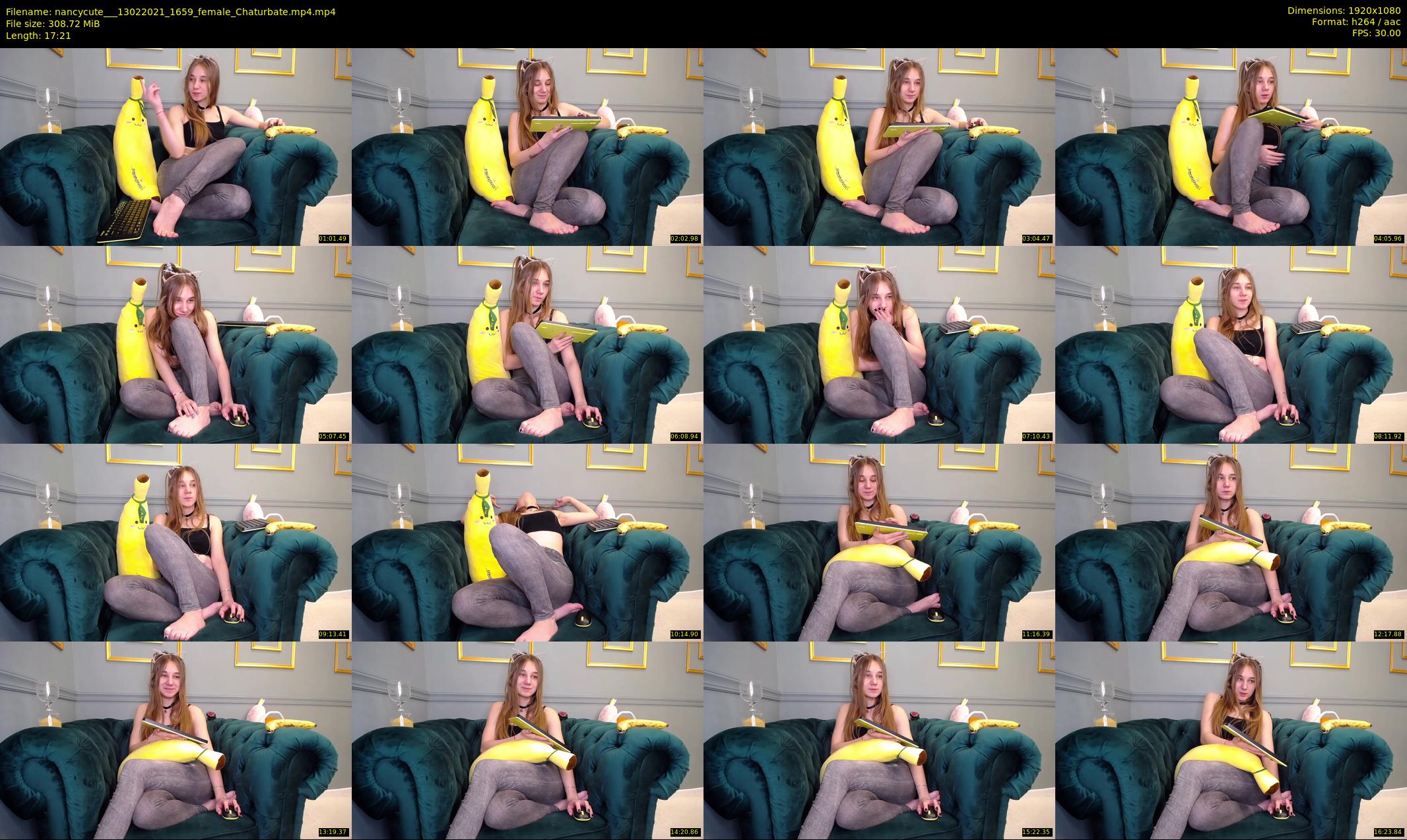 nancycute__ — 18 minute Chaturbate female cam show recording, 1080p, Feb 13, 2021