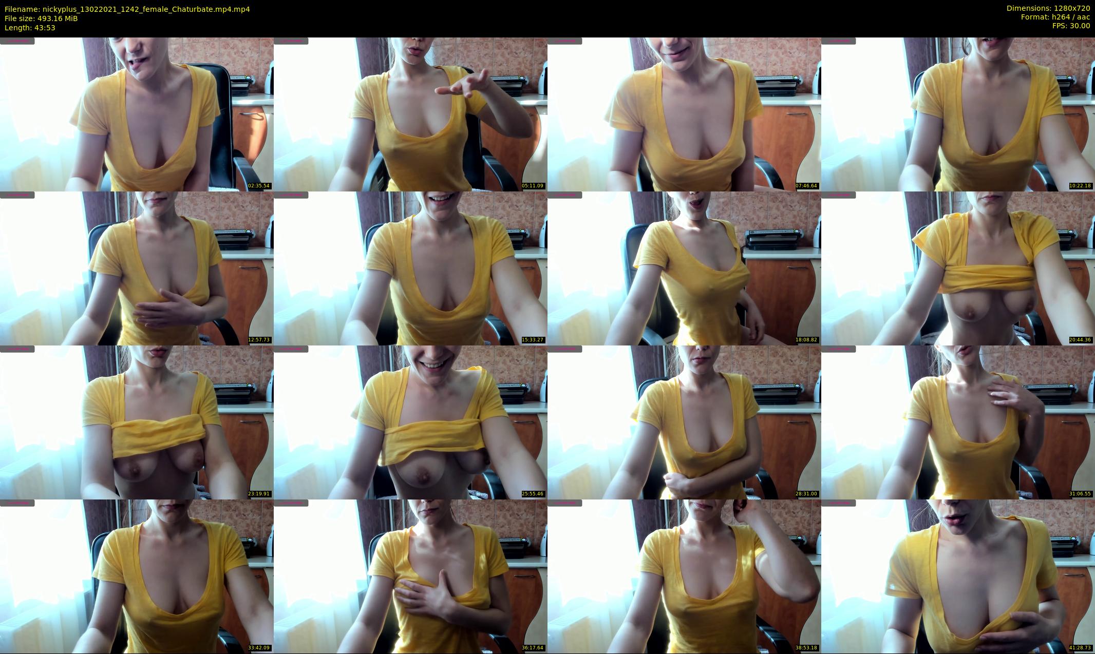 nickyplus — 44 minute Chaturbate couple cam show recording, 720p, Feb 13, 2021