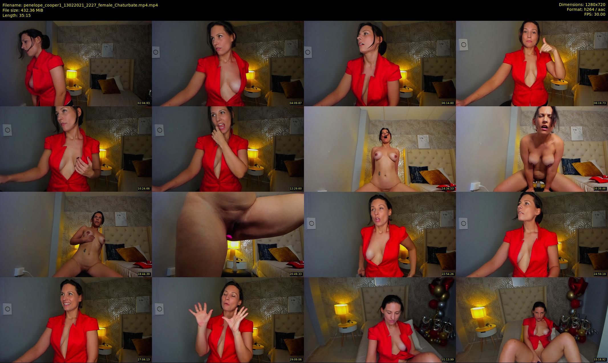 penelope_cooper1 — 36 minute Chaturbate female cam show recording, 720p, Feb 13, 2021