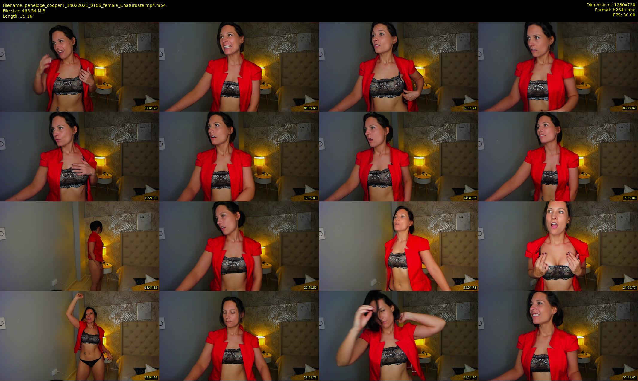 penelope_cooper1 — 36 minute Chaturbate female cam show recording, 720p, Feb 14, 2021