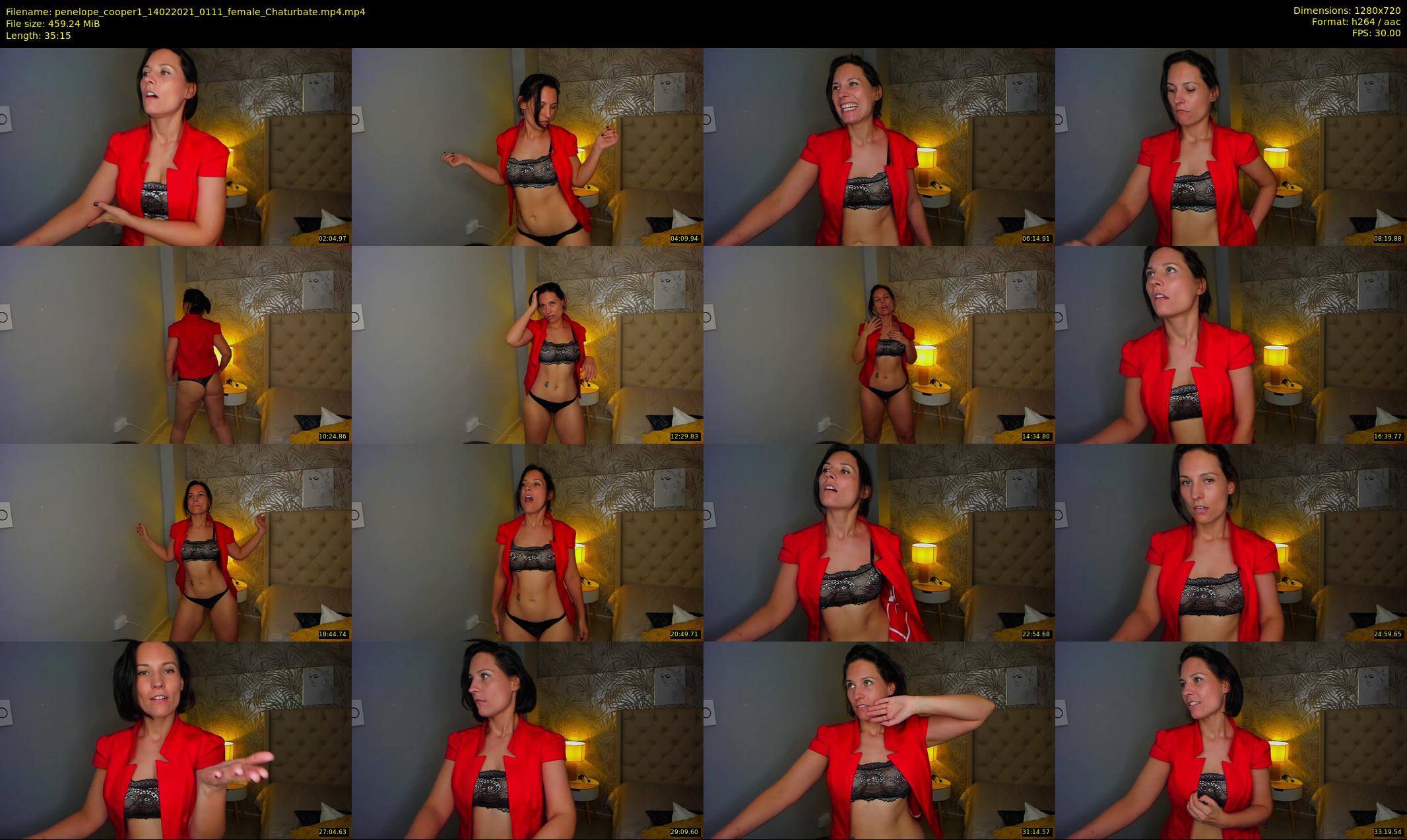 penelope_cooper1 — 36 minute Chaturbate female cam show recording, 720p, Feb 14, 2021