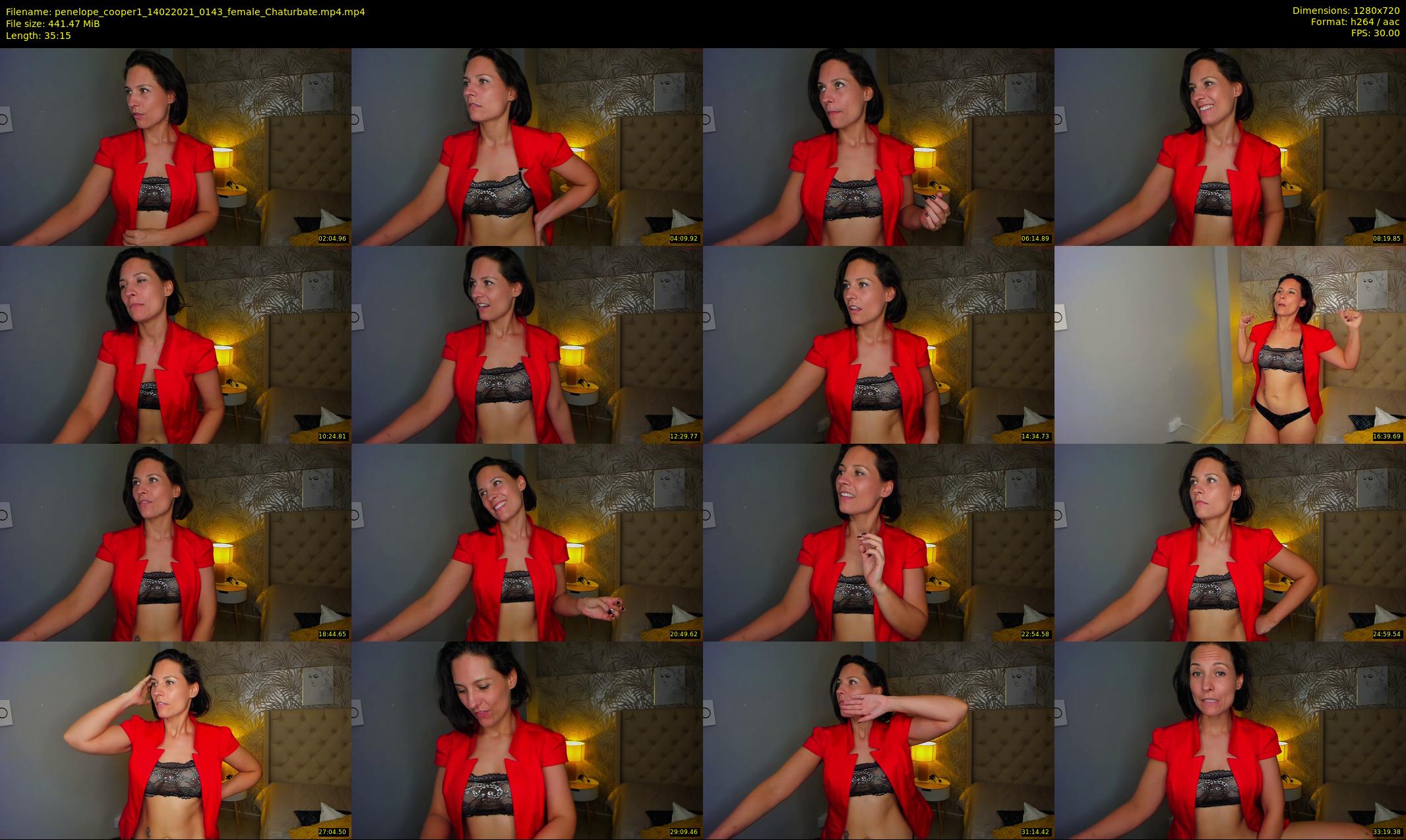penelope_cooper1 — 36 minute Chaturbate female cam show recording, 720p, Feb 14, 2021