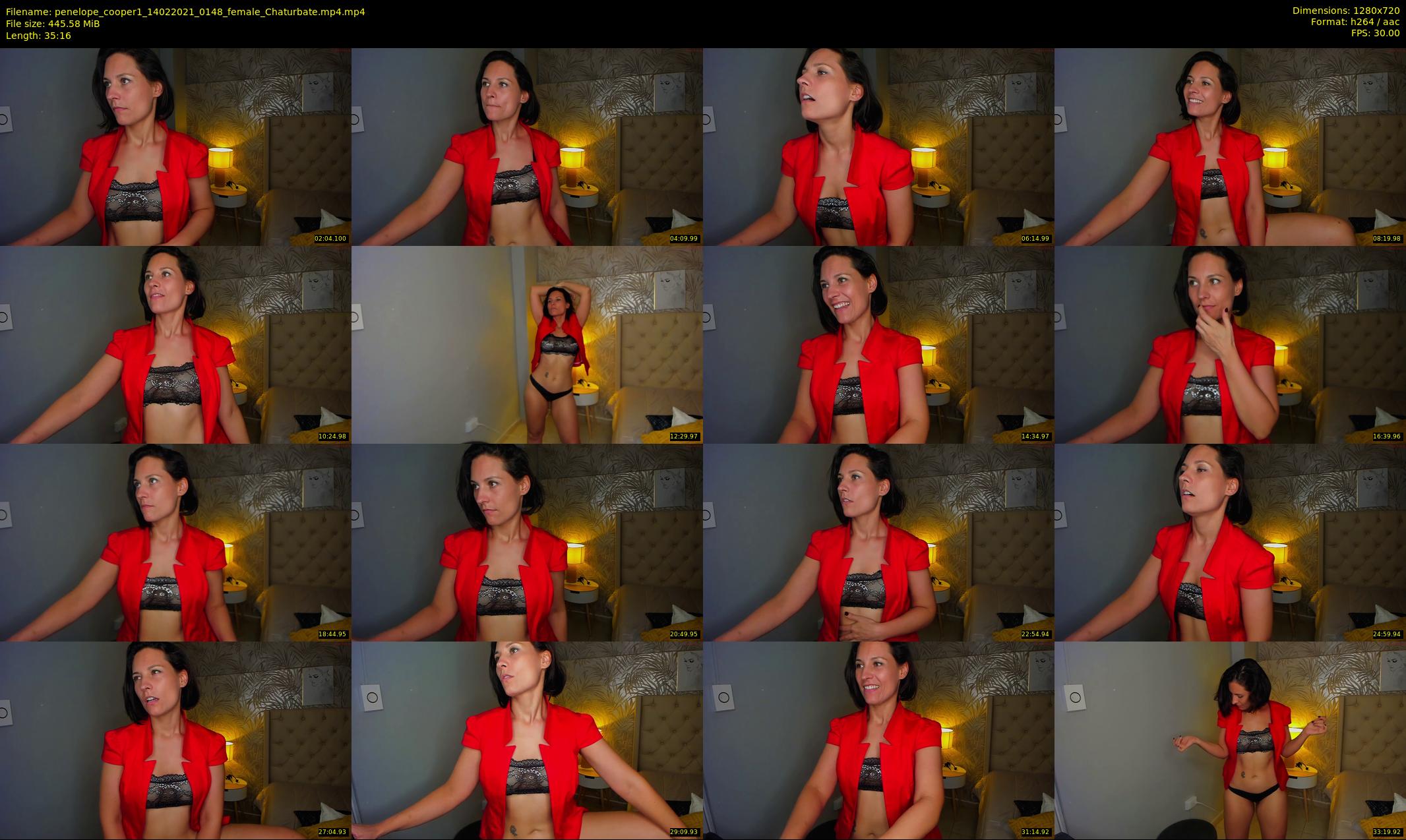 penelope_cooper1 — 36 minute Chaturbate female cam show recording, 720p, Feb 14, 2021