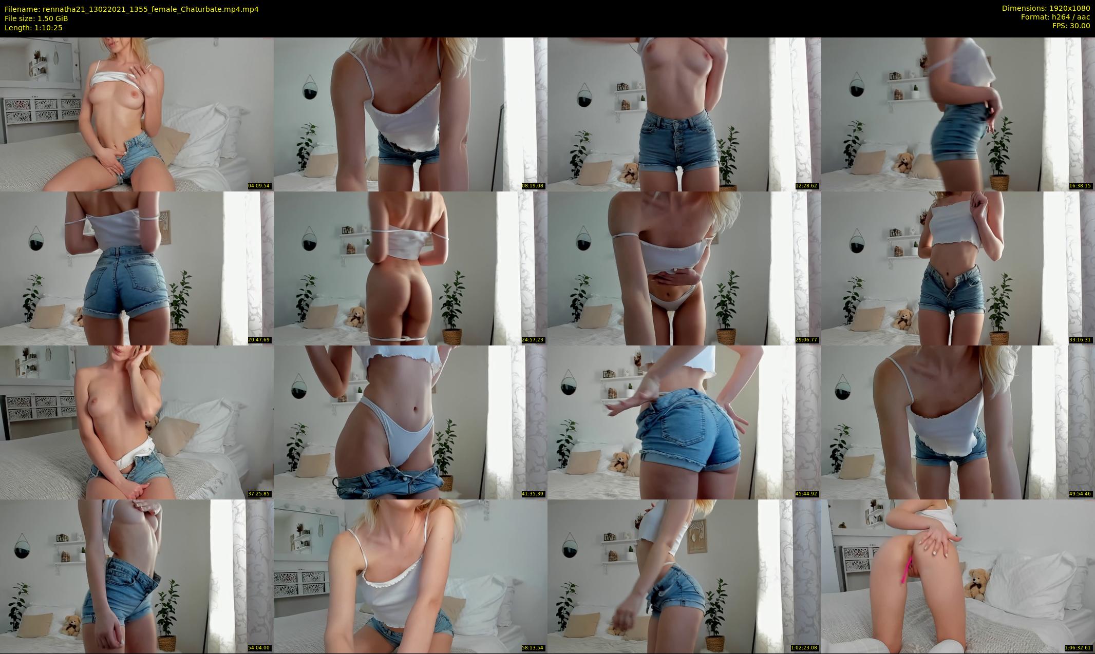 rennatha21 — 71 minute Chaturbate female cam show recording, 1080p, Feb 13, 2021