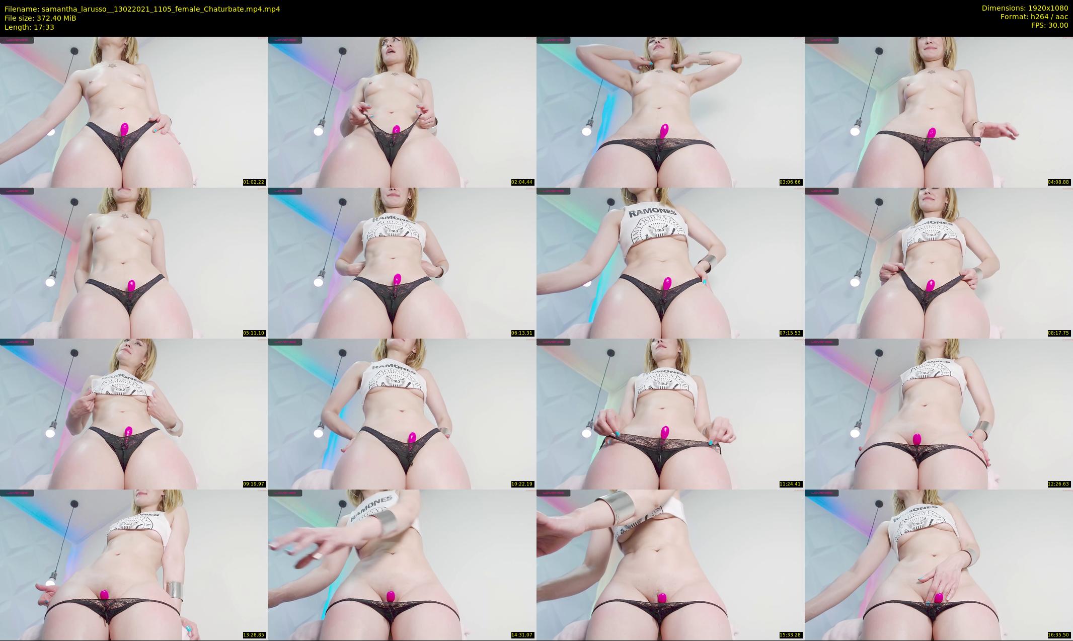 samantha_larusso_ — 18 minute Chaturbate couple cam show recording, 1080p, Feb 13, 2021