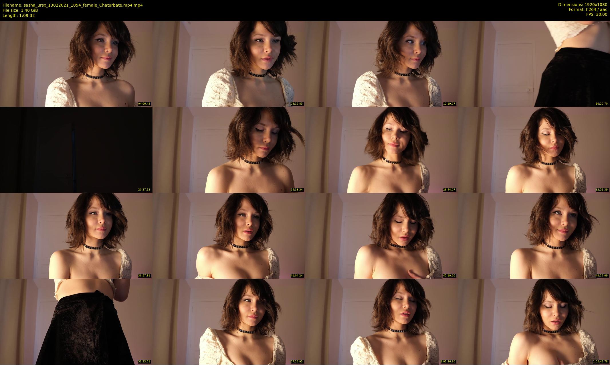 sasha_ursx — 70 minute Chaturbate female cam show recording, 1080p, Feb 13, 2021
