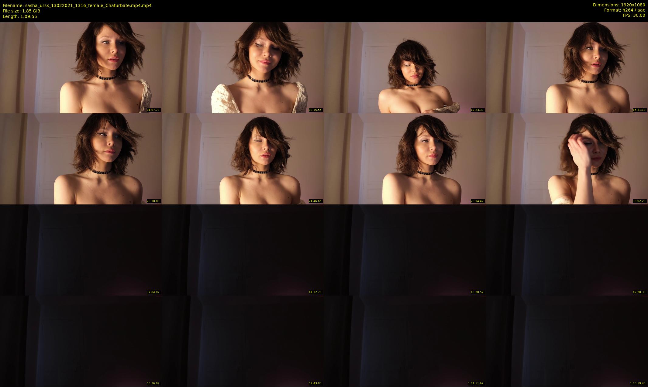 sasha_ursx — 70 minute Chaturbate female cam show recording, 1080p, Feb 13, 2021