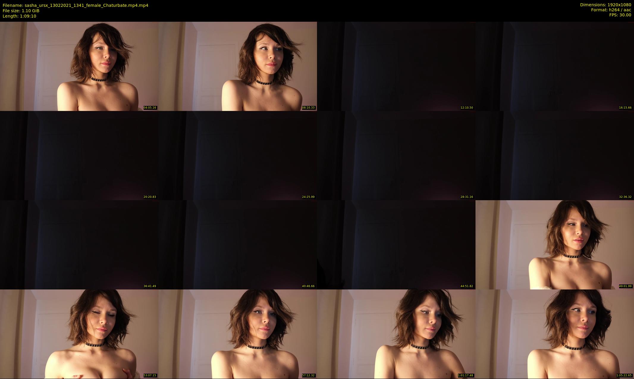 sasha_ursx — 70 minute Chaturbate female cam show recording, 1080p, Feb 13, 2021