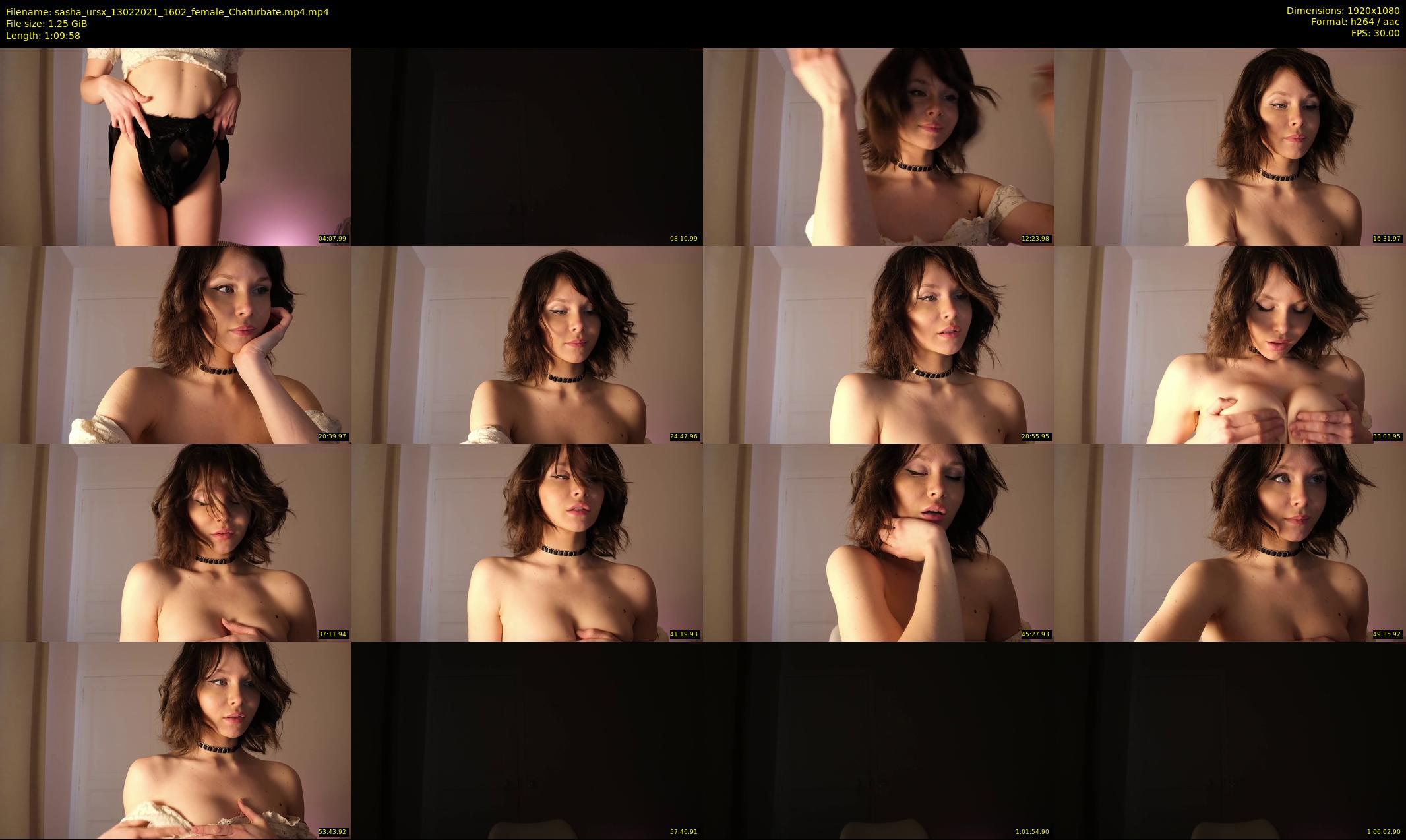 sasha_ursx — 70 minute Chaturbate female cam show recording, 1080p, Feb 13, 2021