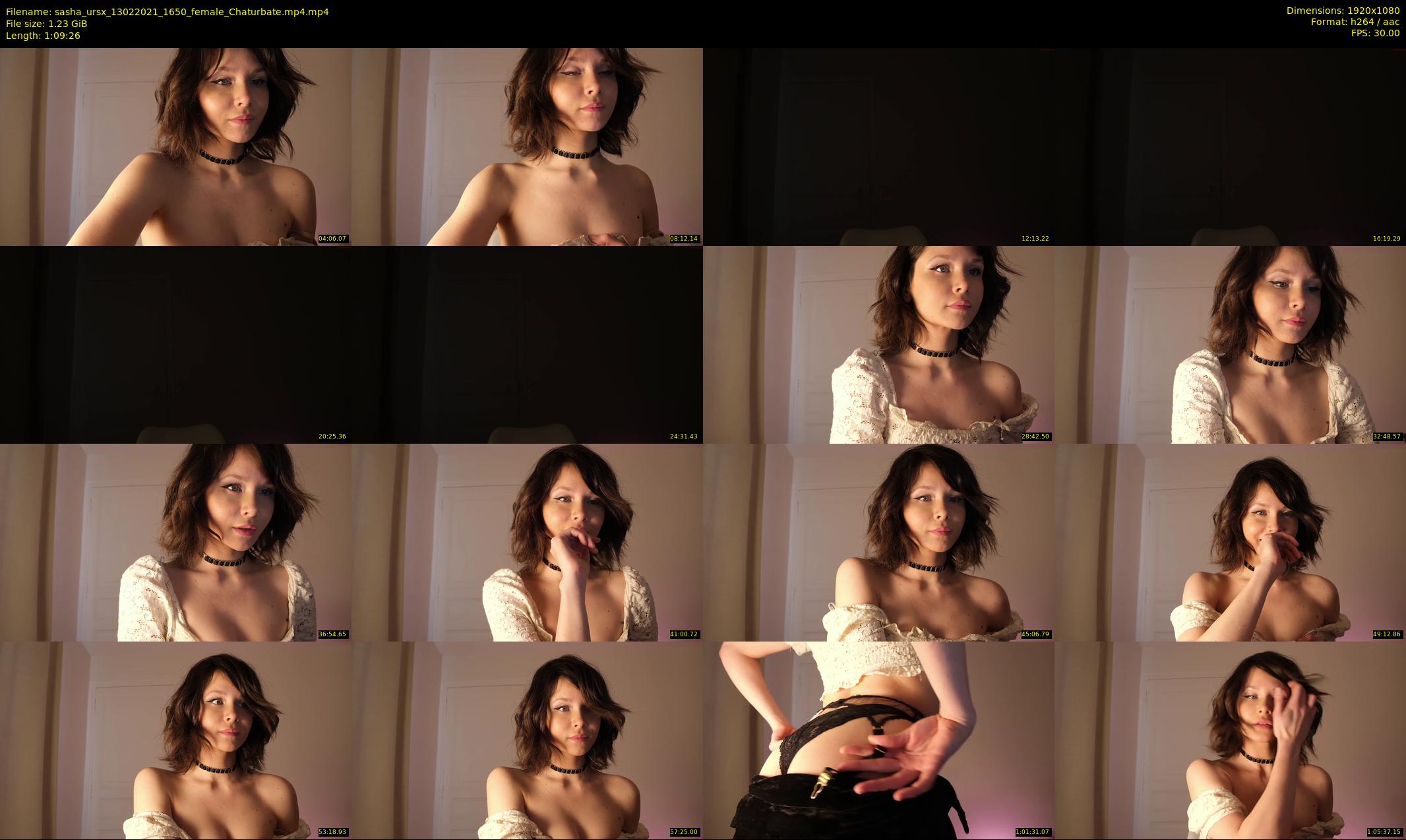 sasha_ursx — 70 minute Chaturbate female cam show recording, 1080p, Feb 13, 2021