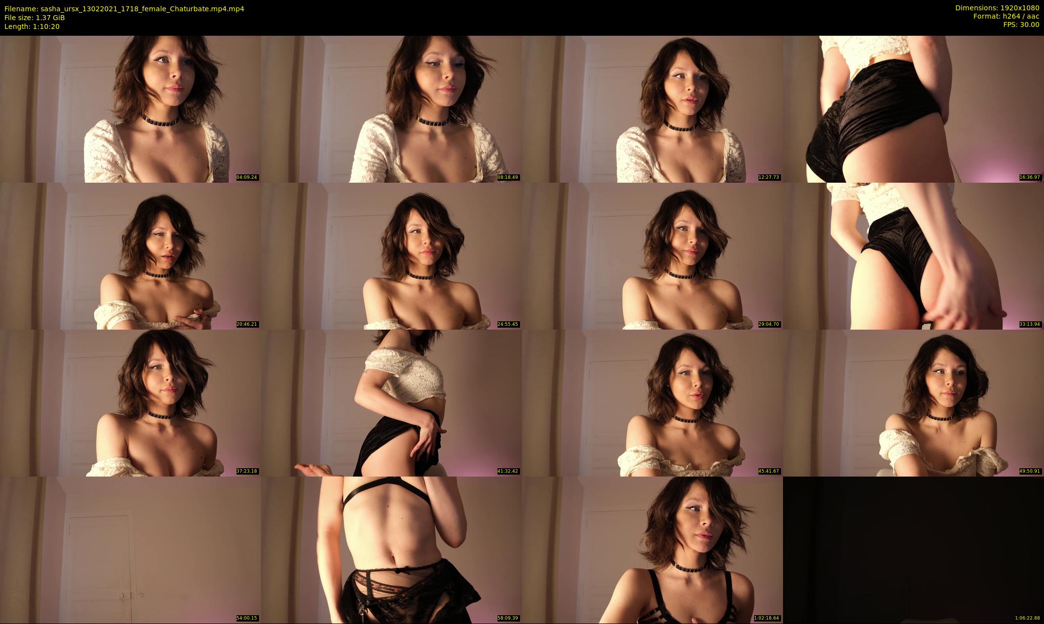 sasha_ursx — 71 minute Chaturbate female cam show recording, 1080p, Feb 13, 2021