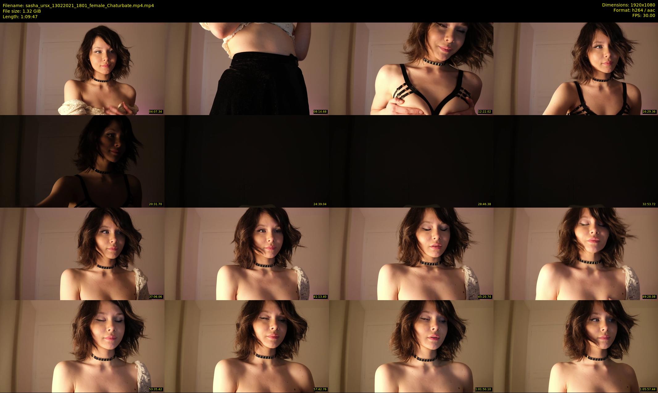 sasha_ursx — 70 minute Chaturbate female cam show recording, 1080p, Feb 13, 2021