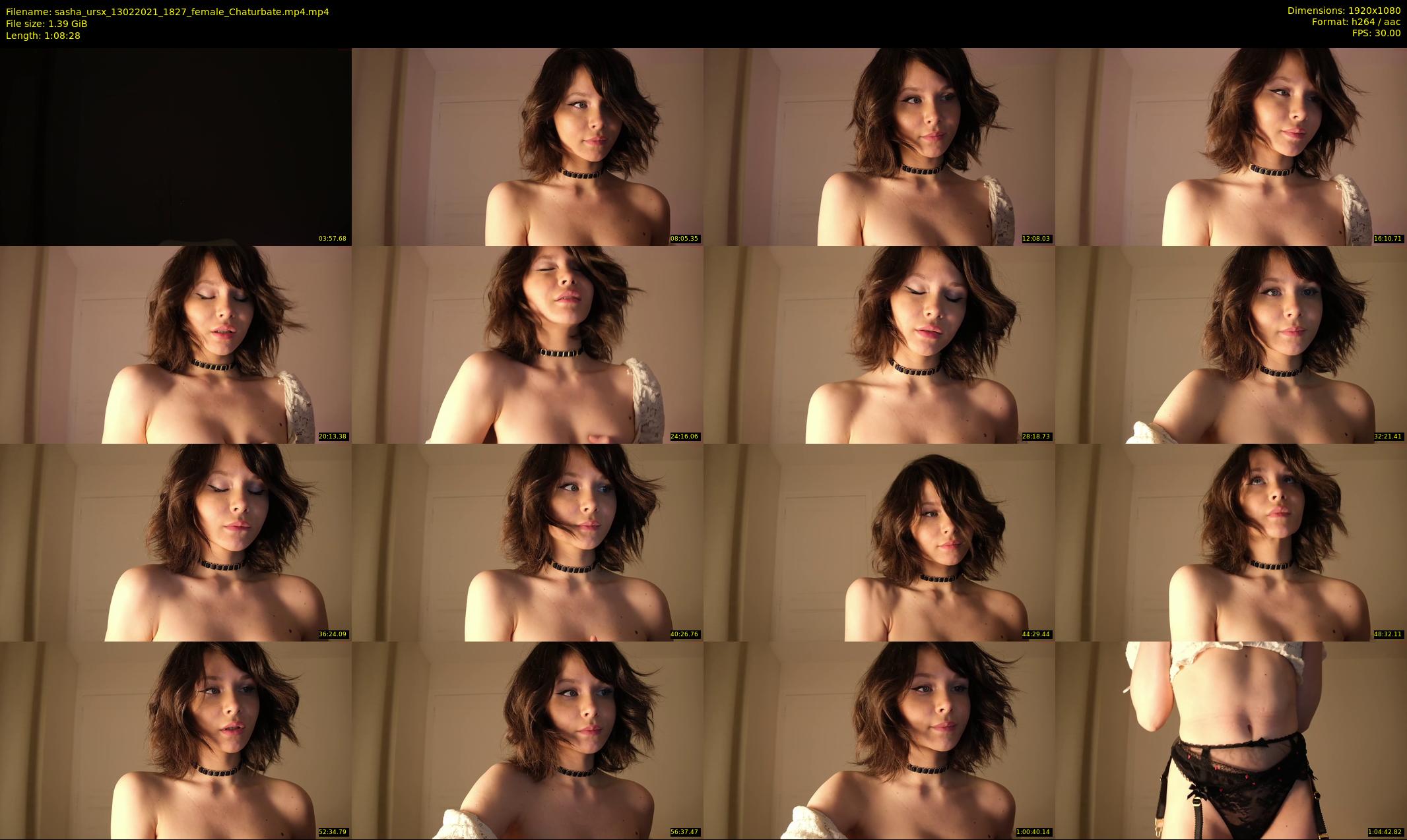 sasha_ursx — 69 minute Chaturbate female cam show recording, 1080p, Feb 13, 2021