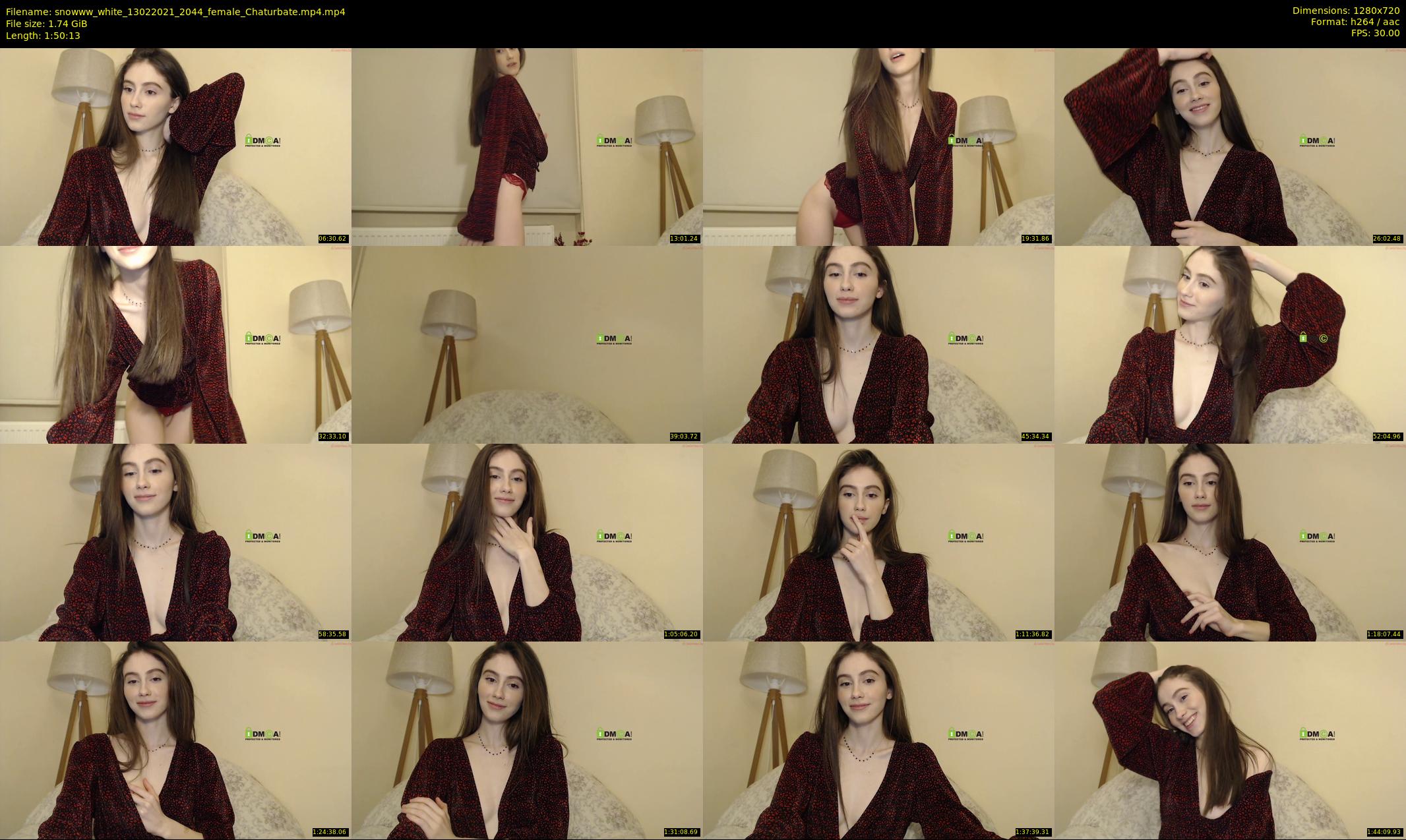 snowww_white — 111 minute Chaturbate female cam show recording, 720p, Feb 13, 2021